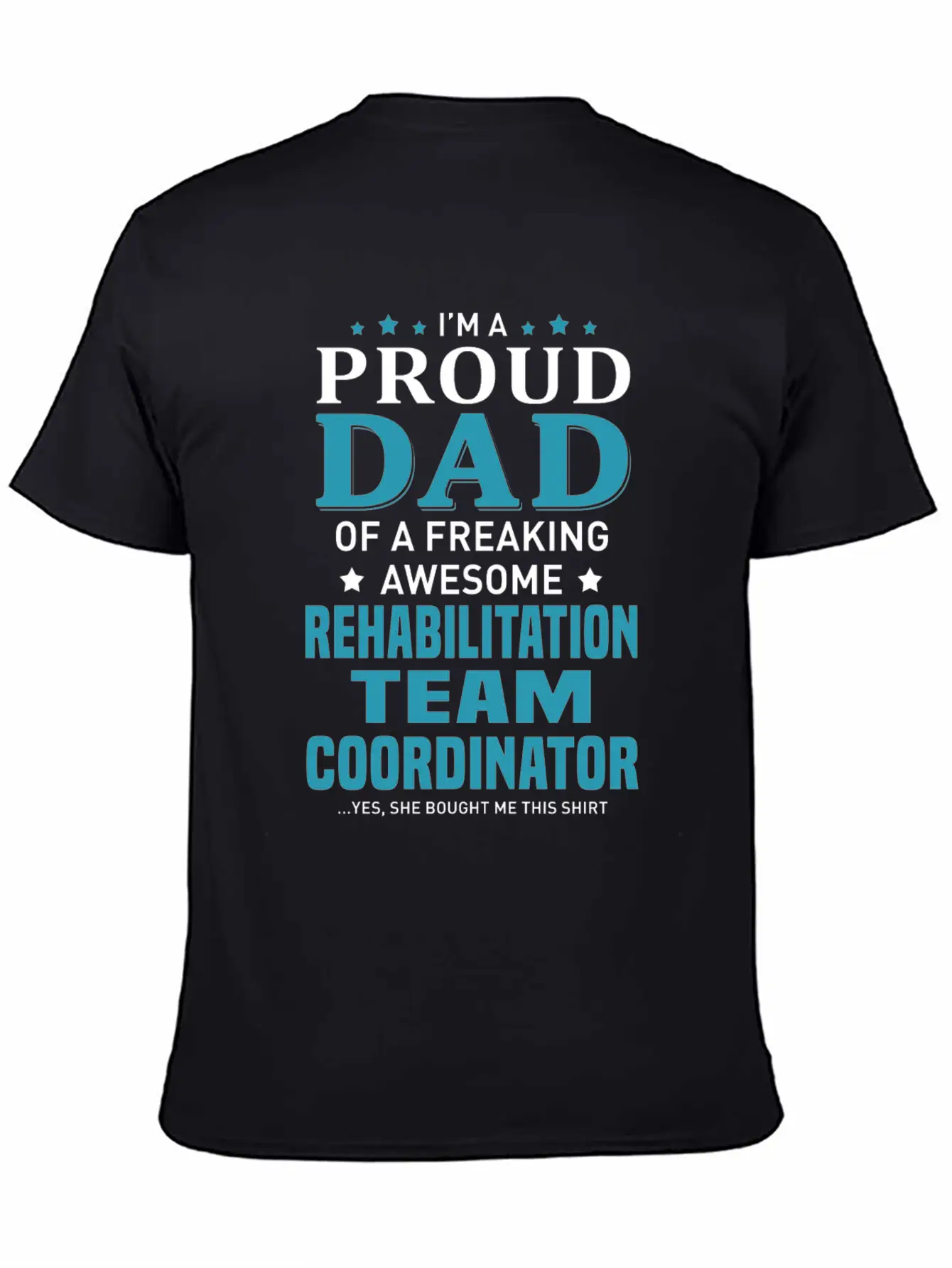 Rehabilitation Team Coordinator Relaxed Everyday Tee – Lightweight And Durable Cotton