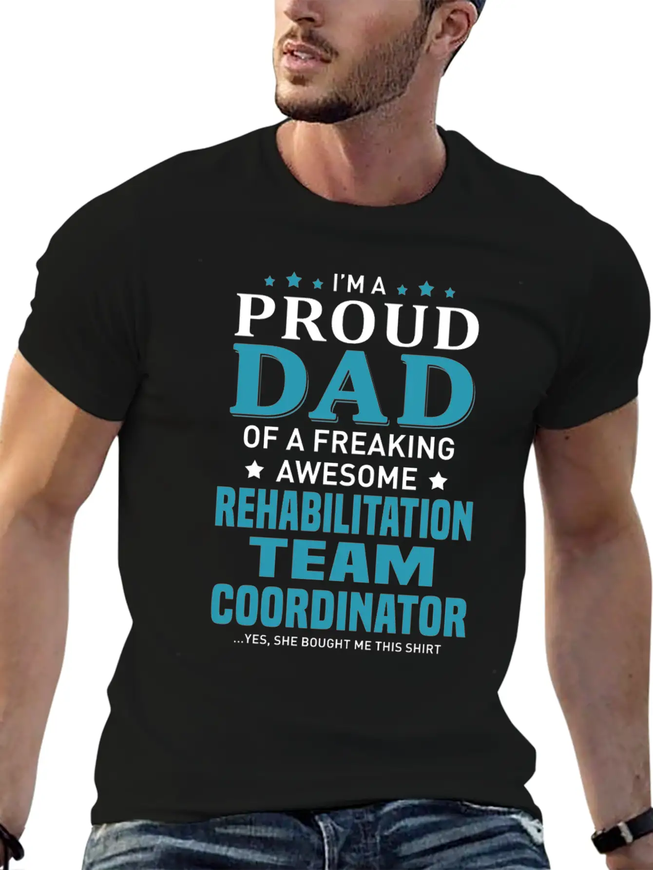 Rehabilitation Team Coordinator Relaxed Everyday Tee – Lightweight And Durable Cotton