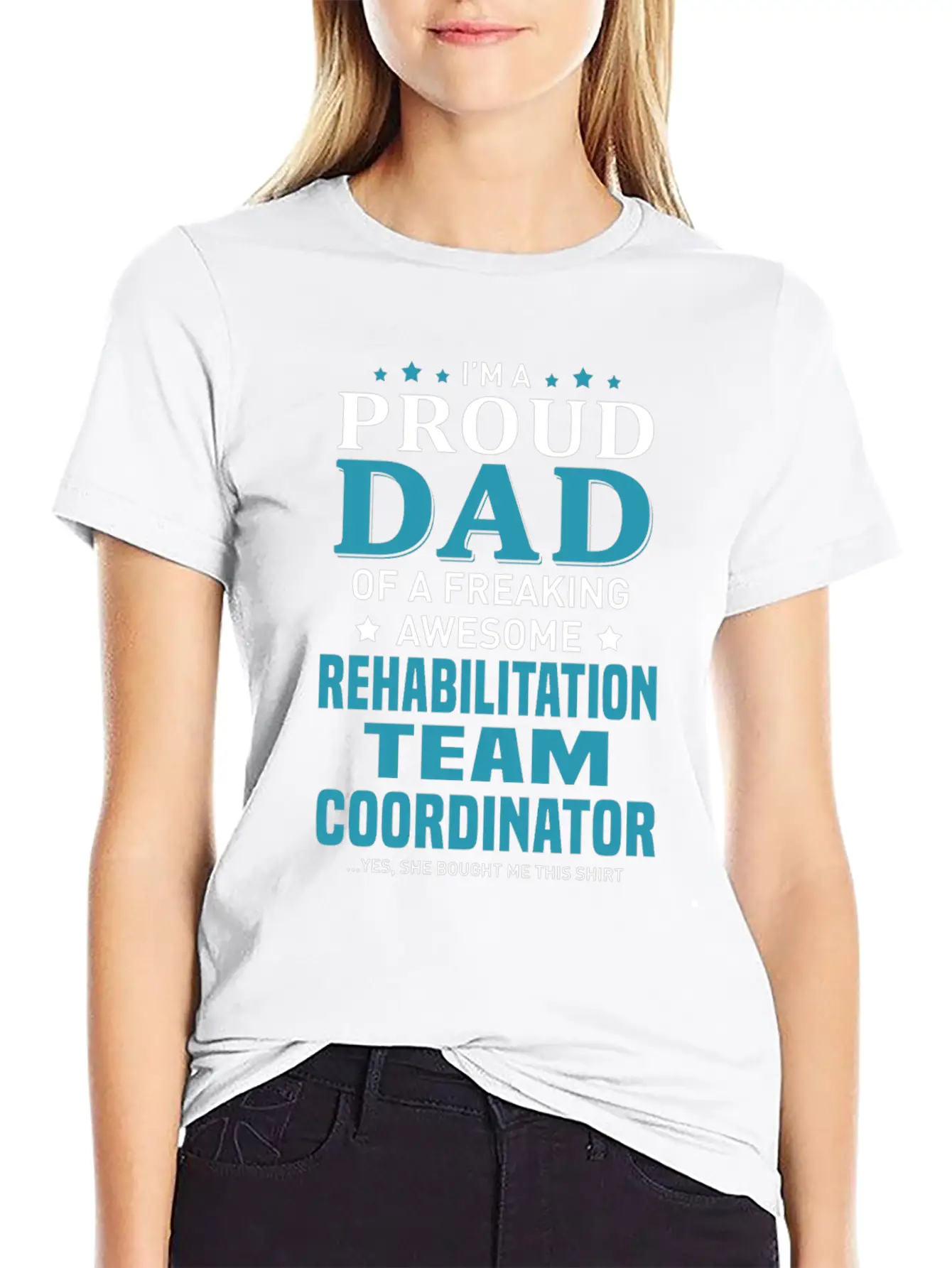 Rehabilitation Team Coordinator Relaxed Everyday Tee – Lightweight And Durable Cotton