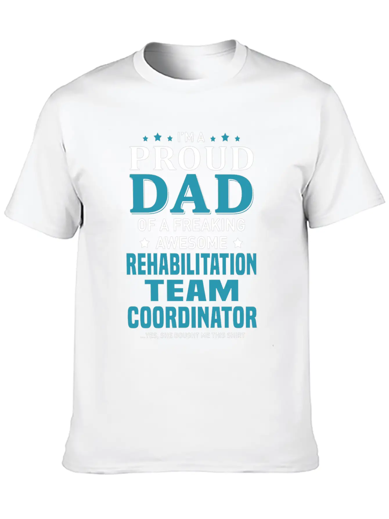 Rehabilitation Team Coordinator Relaxed Everyday Tee – Lightweight And Durable Cotton