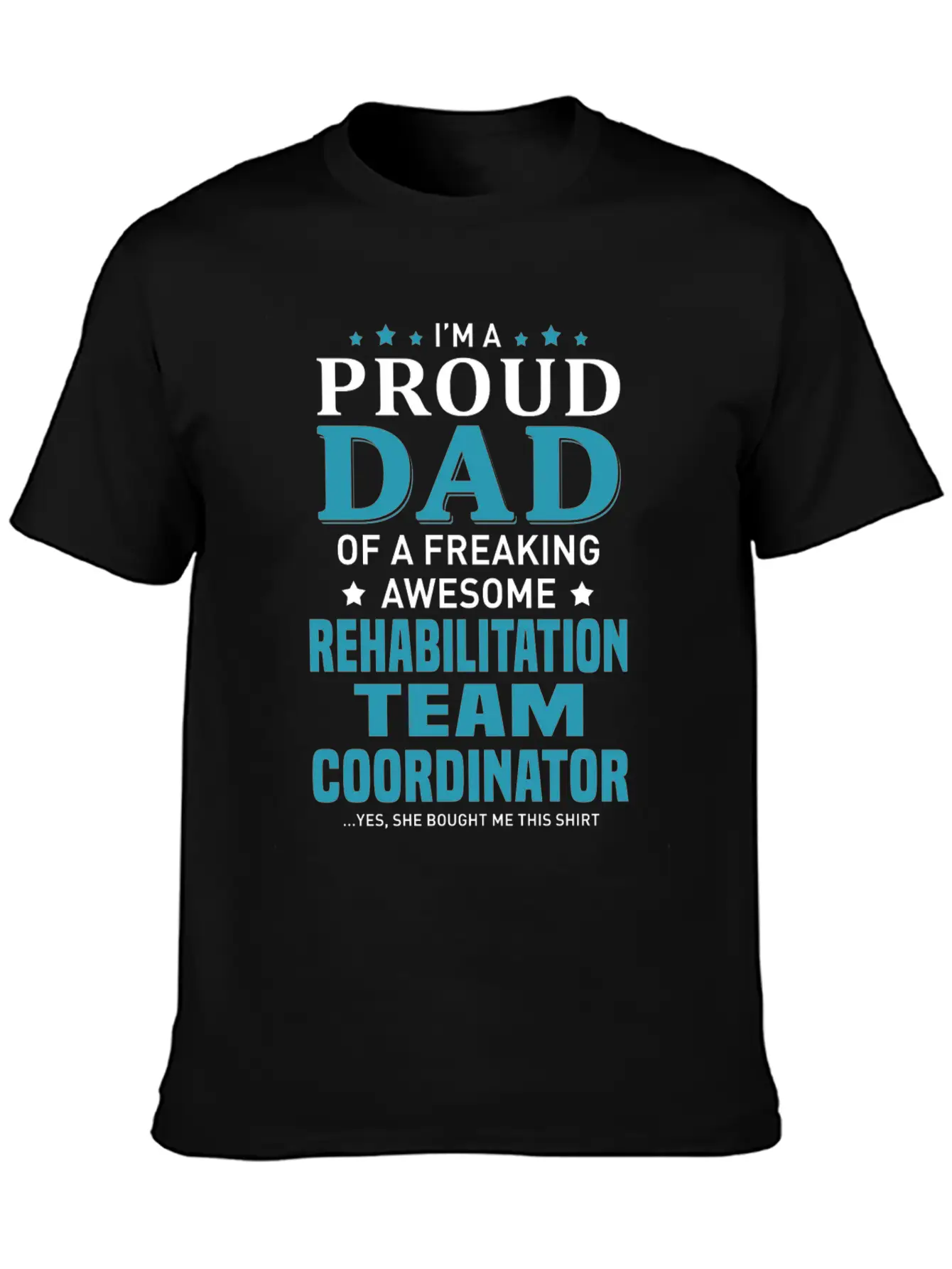 Rehabilitation Team Coordinator Relaxed Everyday Tee – Lightweight And Durable Cotton