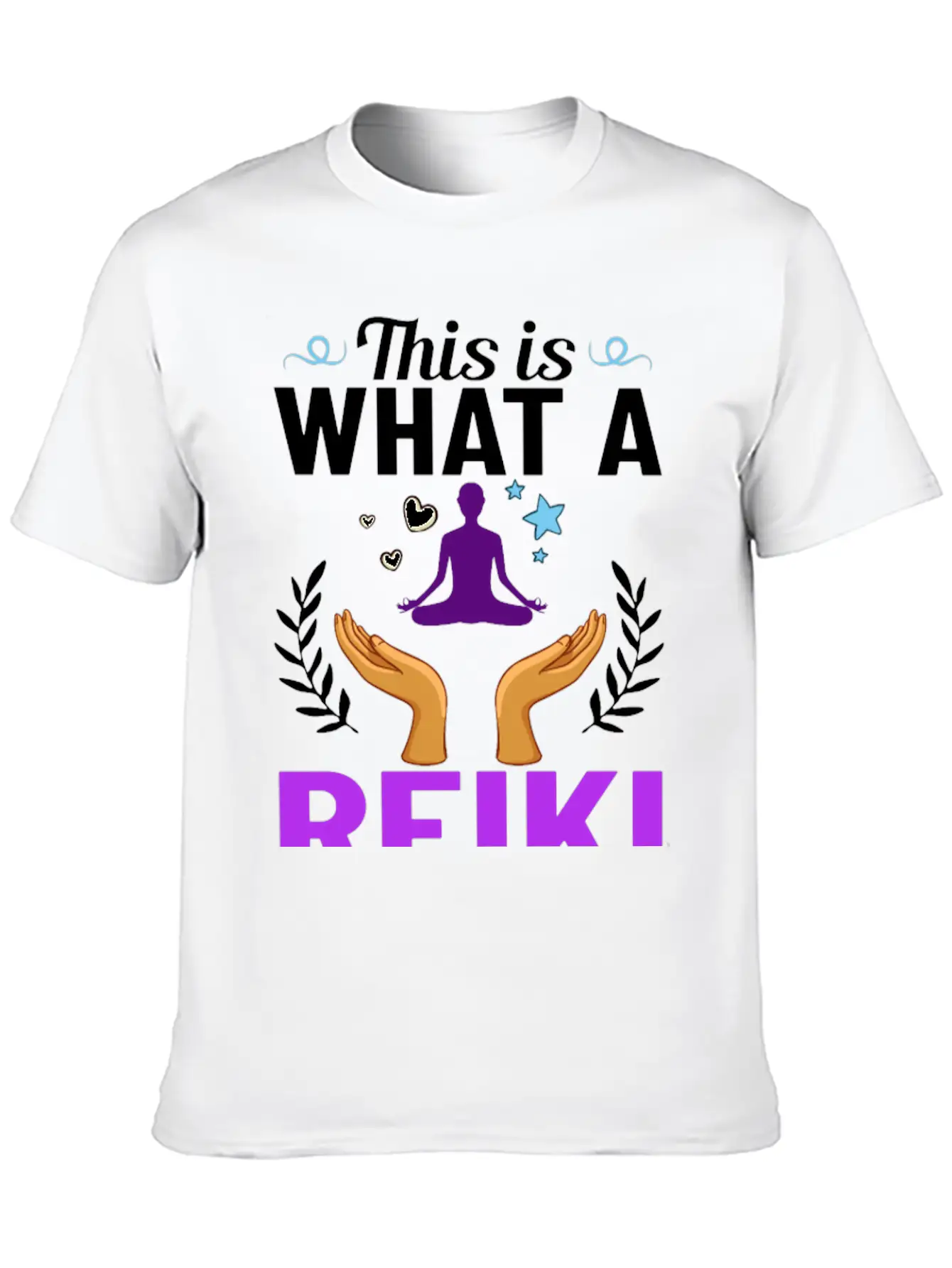 Reiki Healer Energy Healing Music Master Stone Basic Graphic T-Shirt – Daily Comfort In Soft Cotton