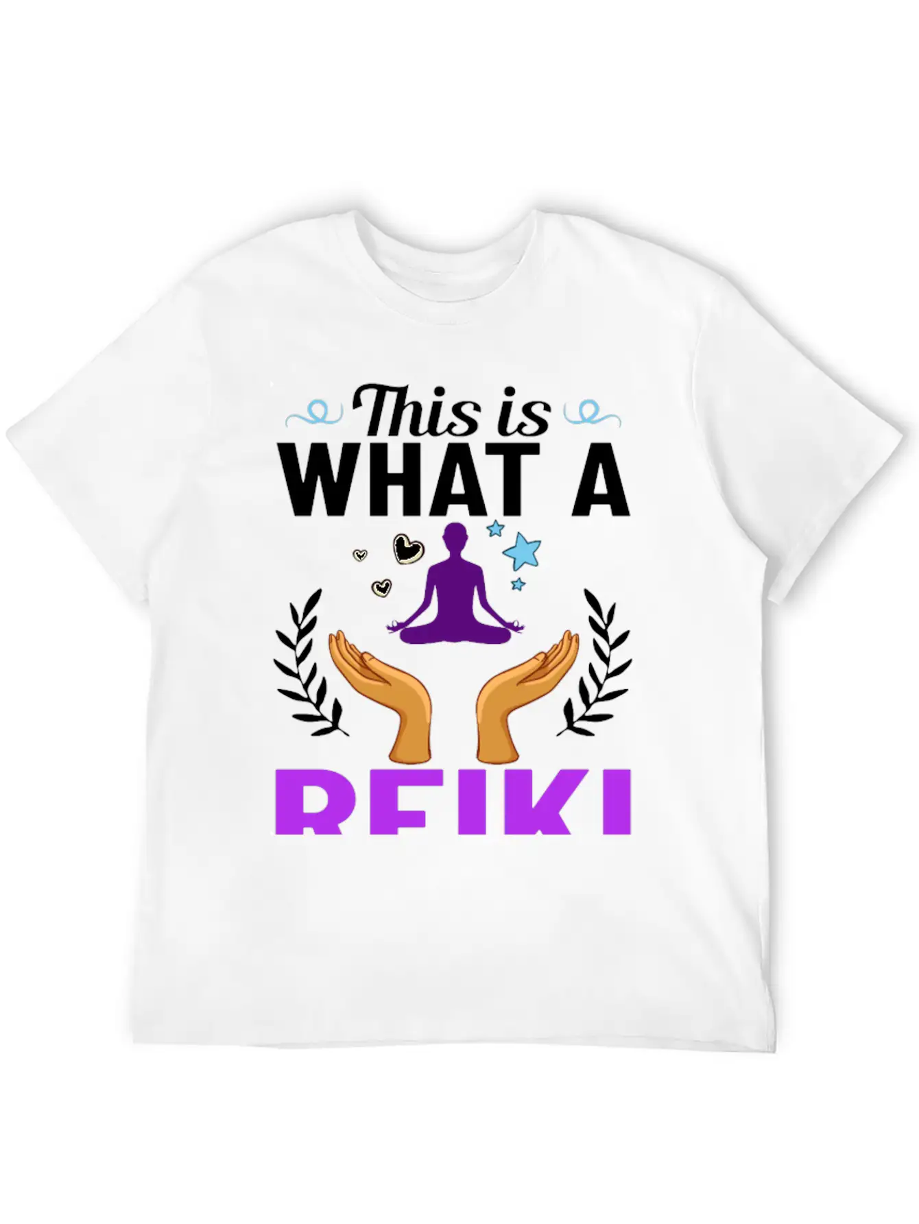 Reiki Healer Energy Healing Music Master Stone Basic Graphic T-Shirt – Daily Comfort In Soft Cotton
