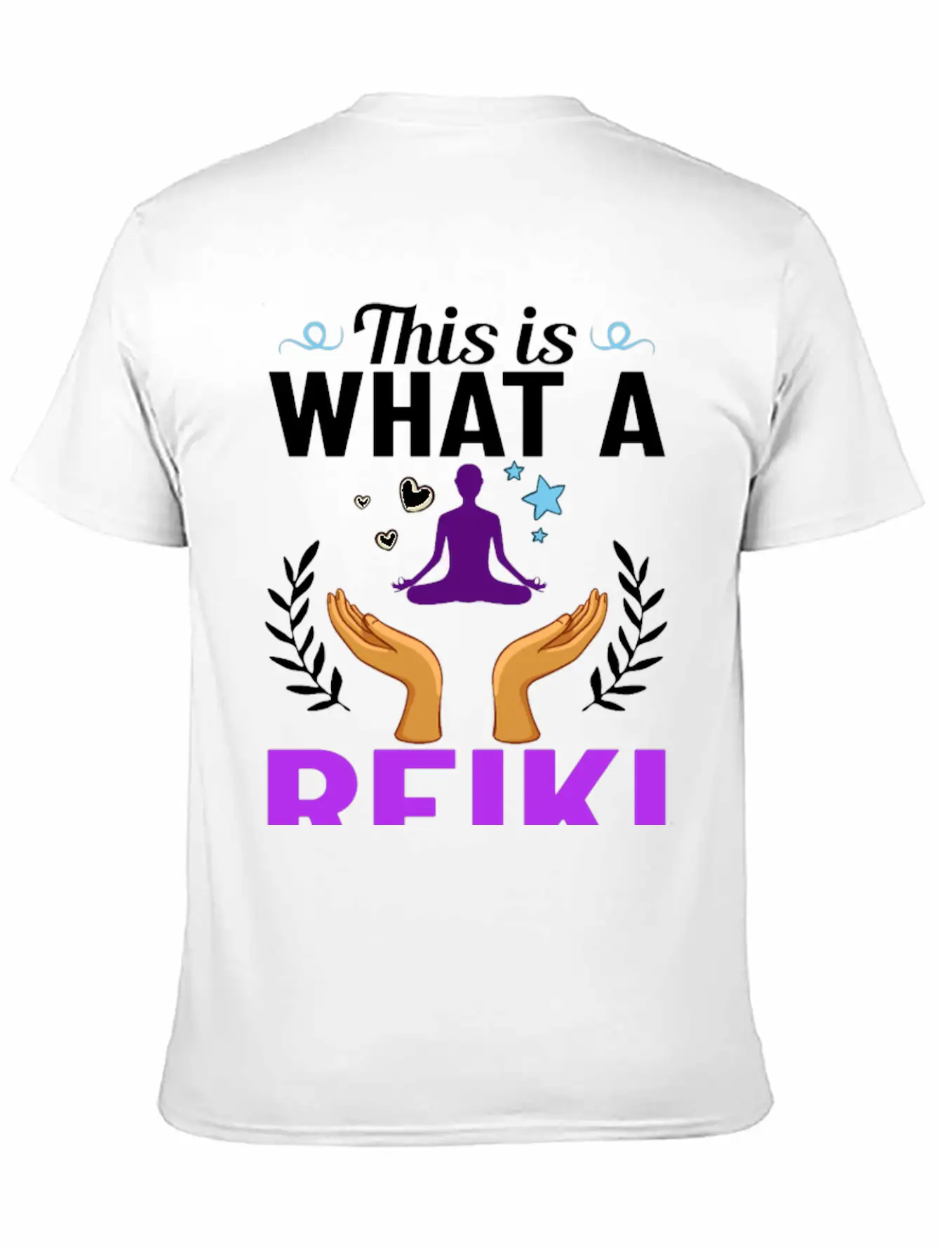 Reiki Healer Energy Healing Music Master Stone Basic Graphic T-Shirt – Daily Comfort In Soft Cotton