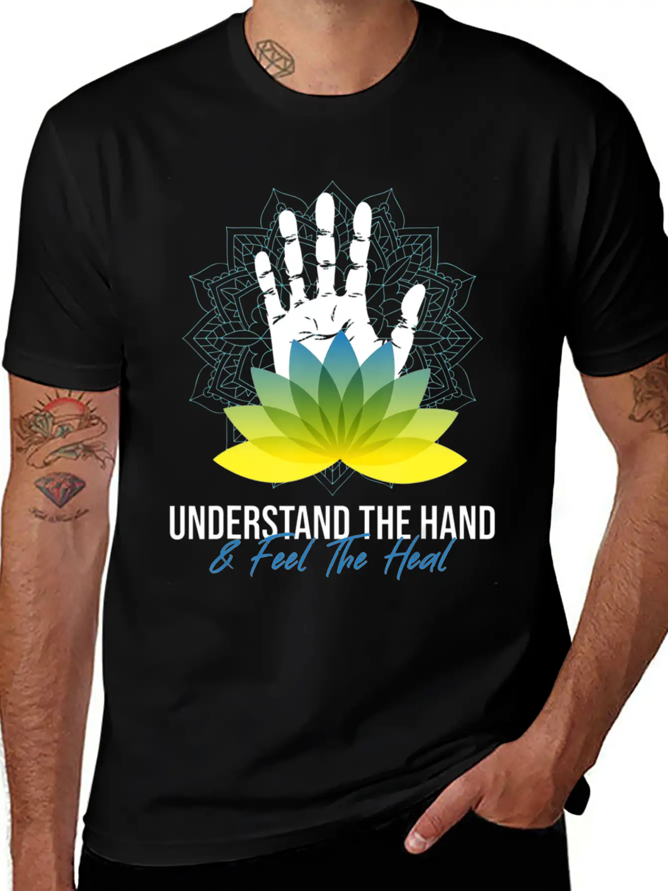 Reiki Practitioner Quote For Lightworker And Holis Modern Fit Casual T-Shirt – Clean And Versatile Design