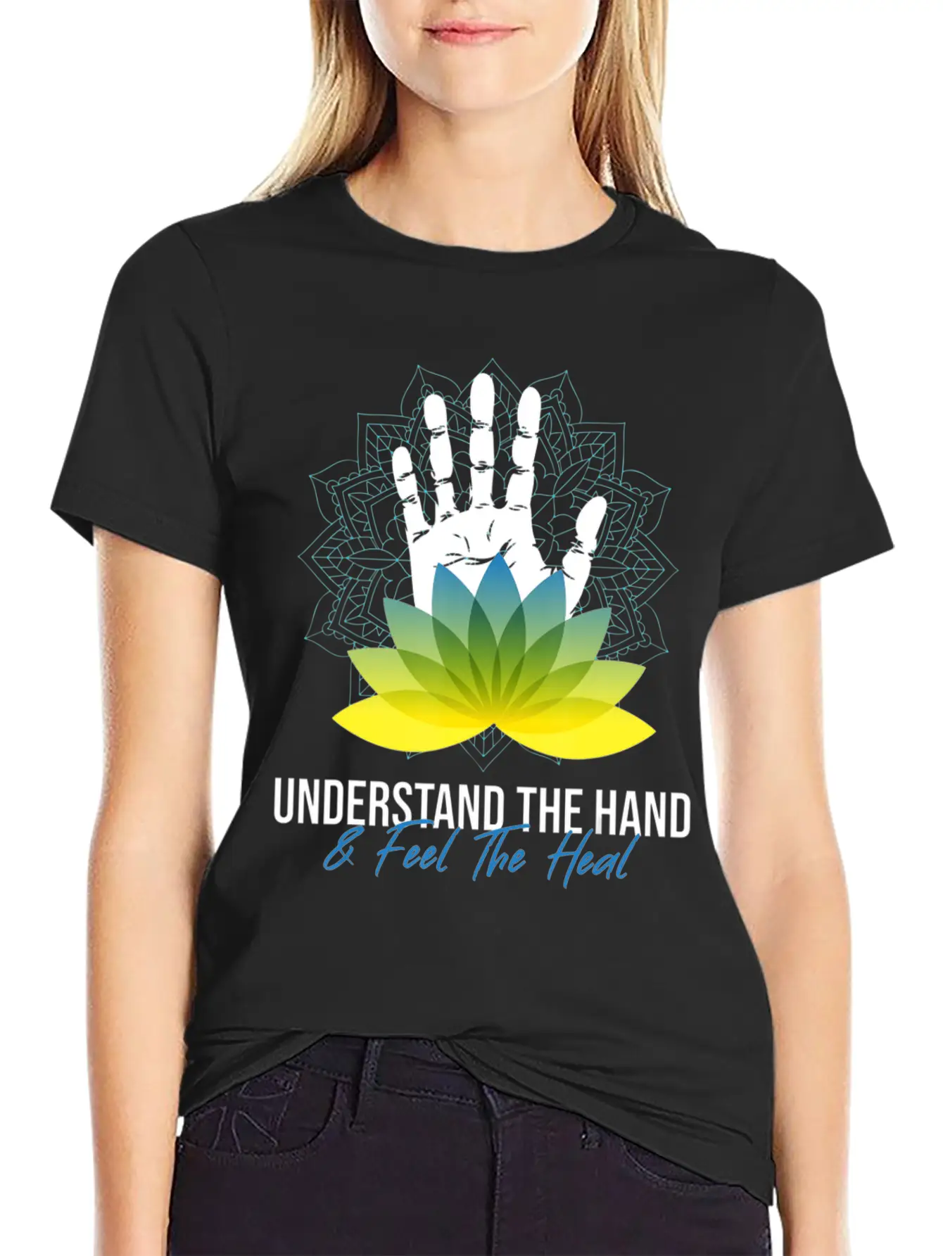 Reiki Practitioner Quote For Lightworker And Holis Modern Fit Casual T-Shirt – Clean And Versatile Design