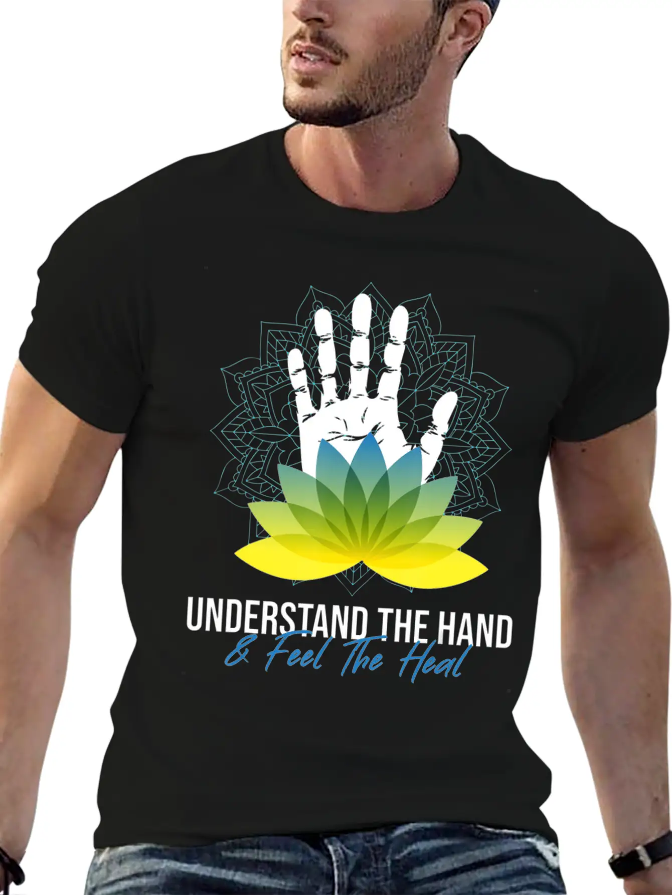 Reiki Practitioner Quote For Lightworker And Holis Modern Fit Casual T-Shirt – Clean And Versatile Design