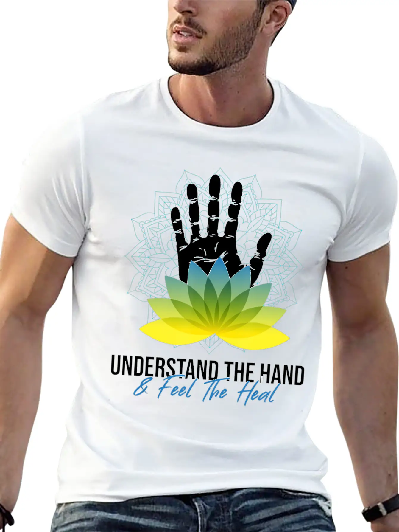 Reiki Practitioner Quote For Lightworker And Holis Modern Fit Casual T-Shirt – Clean And Versatile Design