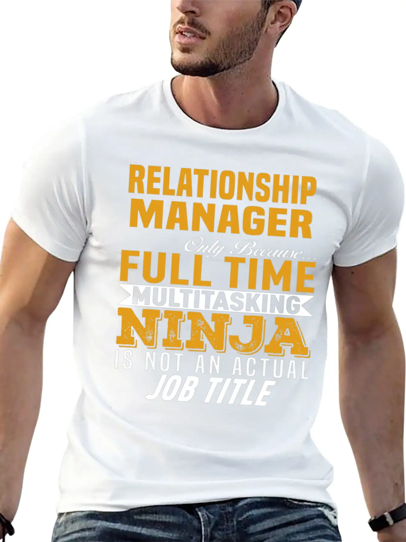 Relationship Manager Unisex Casual T-Shirt – Clean Design For Daily Comfort