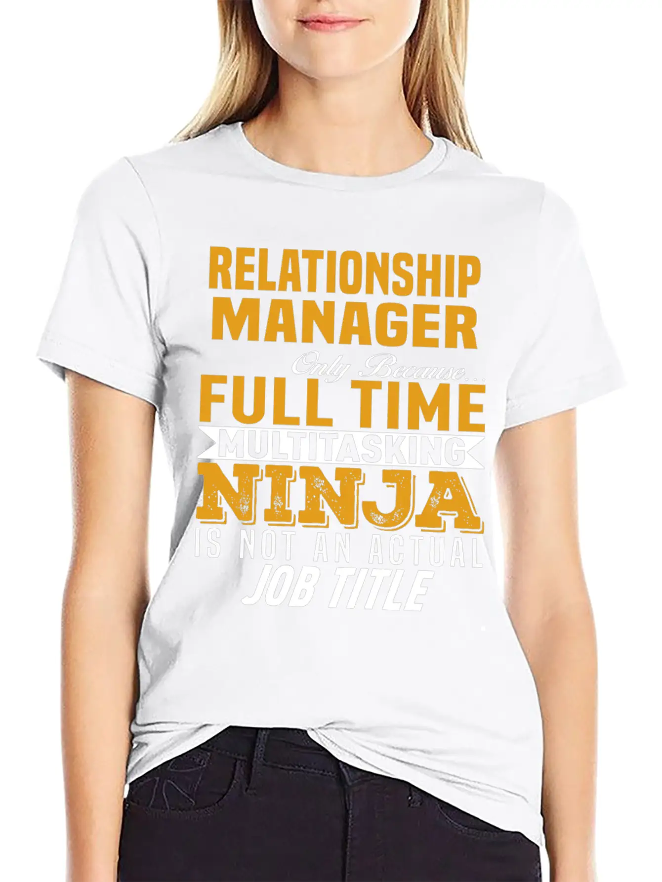 Relationship Manager Unisex Casual T-Shirt – Clean Design For Daily Comfort
