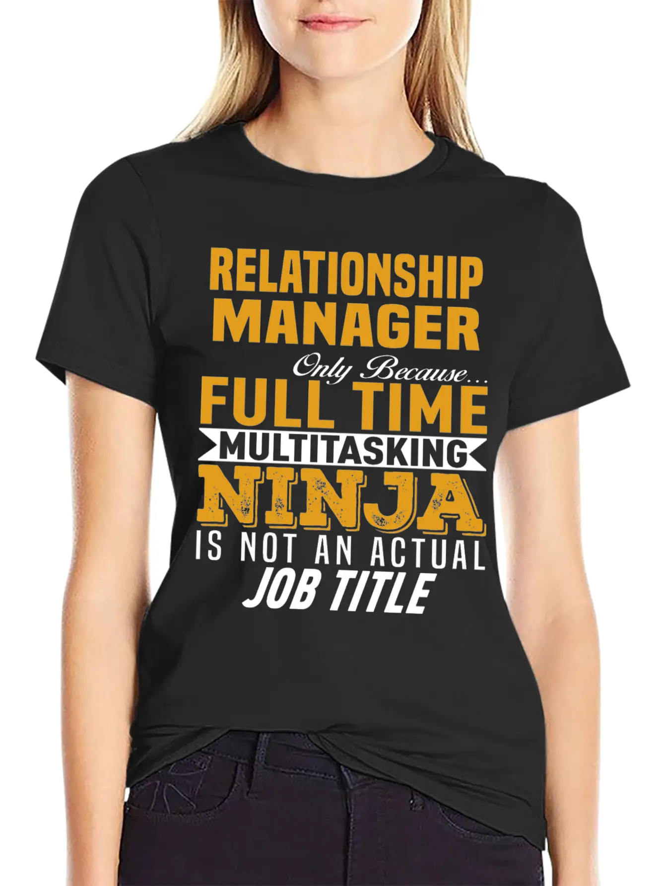 Relationship Manager Unisex Casual T-Shirt – Clean Design For Daily Comfort