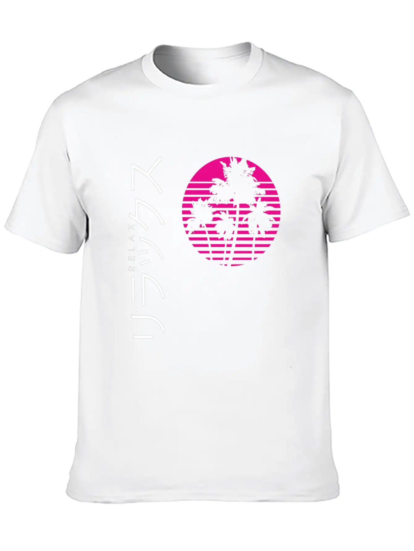 Relax 80S 90S Fashion Aesthetic Vaporwave Japan St Essential Cotton Tee For Daily Outfits – Unisex Style