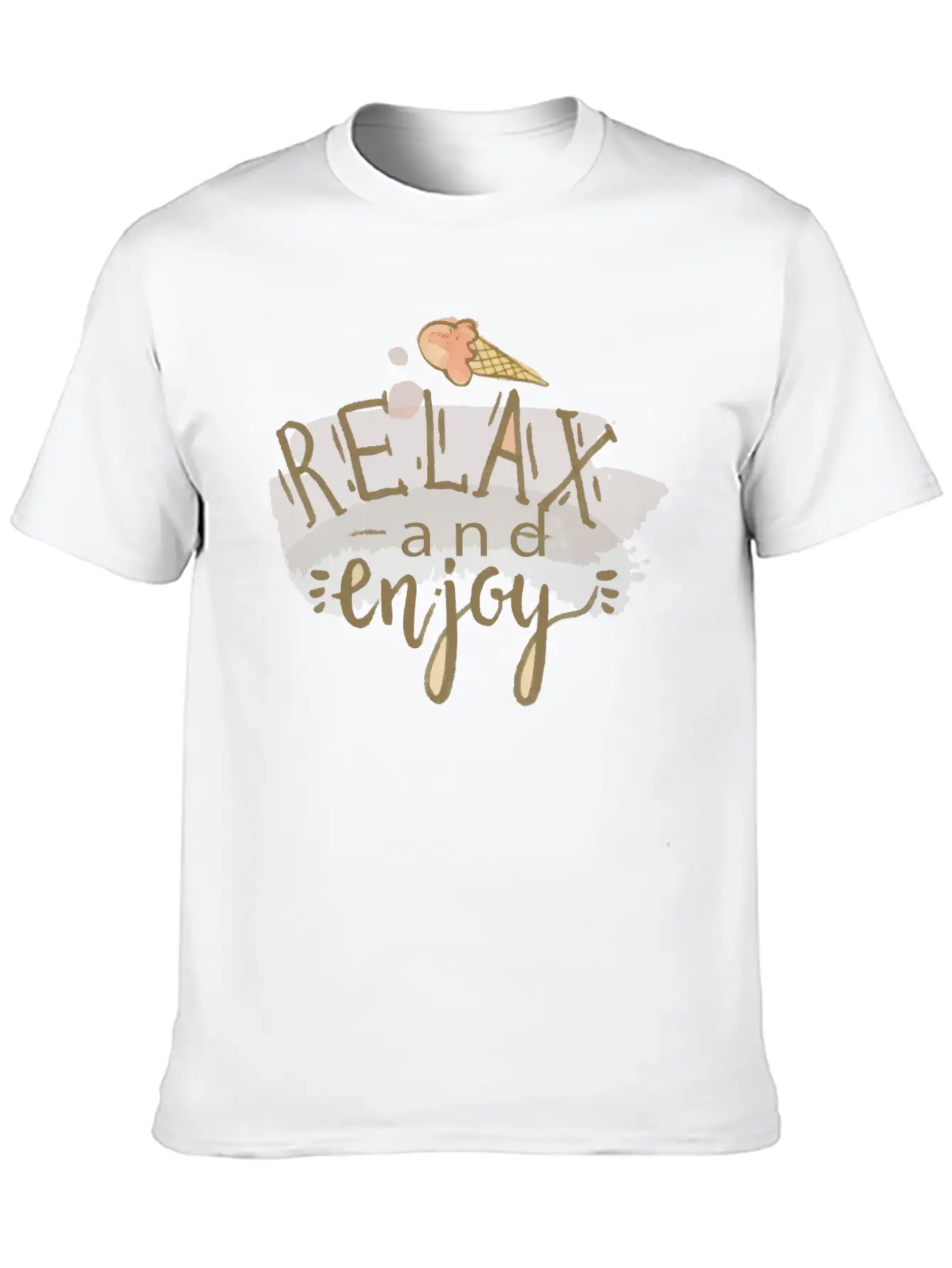 Relax And Enjoy Relaxed Everyday Tee – Lightweight And Durable Cotton