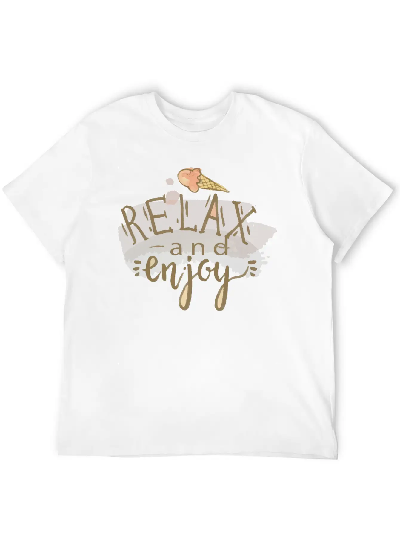 Relax And Enjoy Relaxed Everyday Tee – Lightweight And Durable Cotton