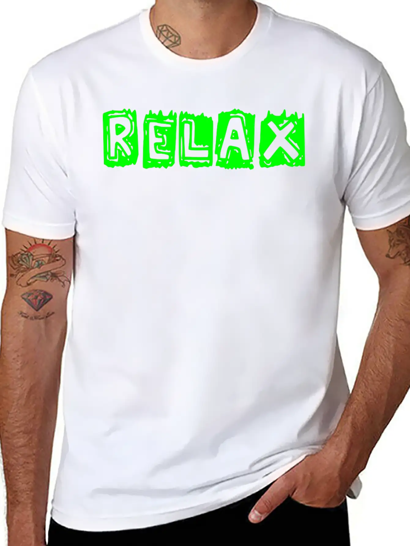 Relax Lightweight Cotton T-Shirt – Daily Comfort Graphic Shirt