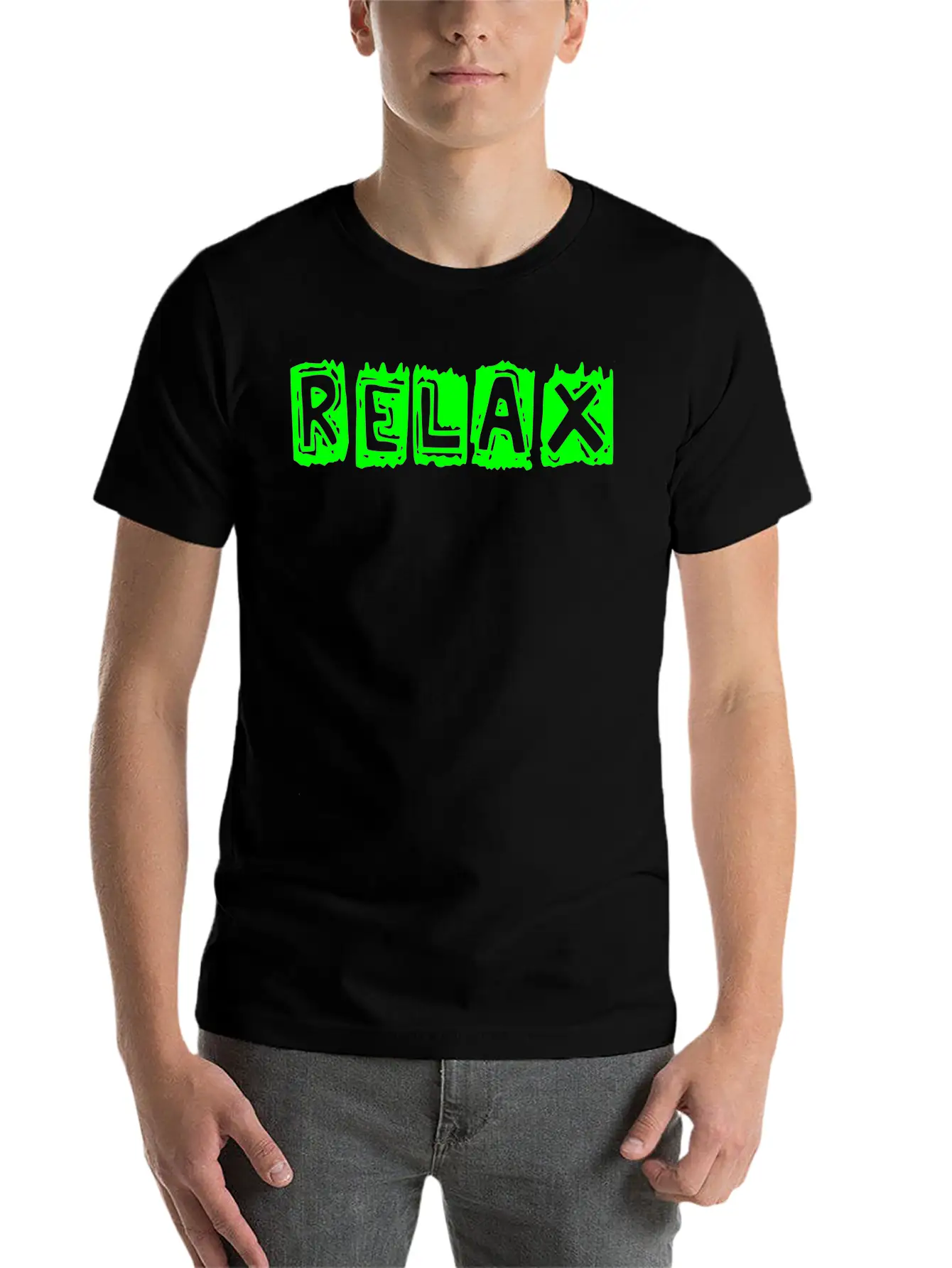Relax Lightweight Cotton T-Shirt – Daily Comfort Graphic Shirt