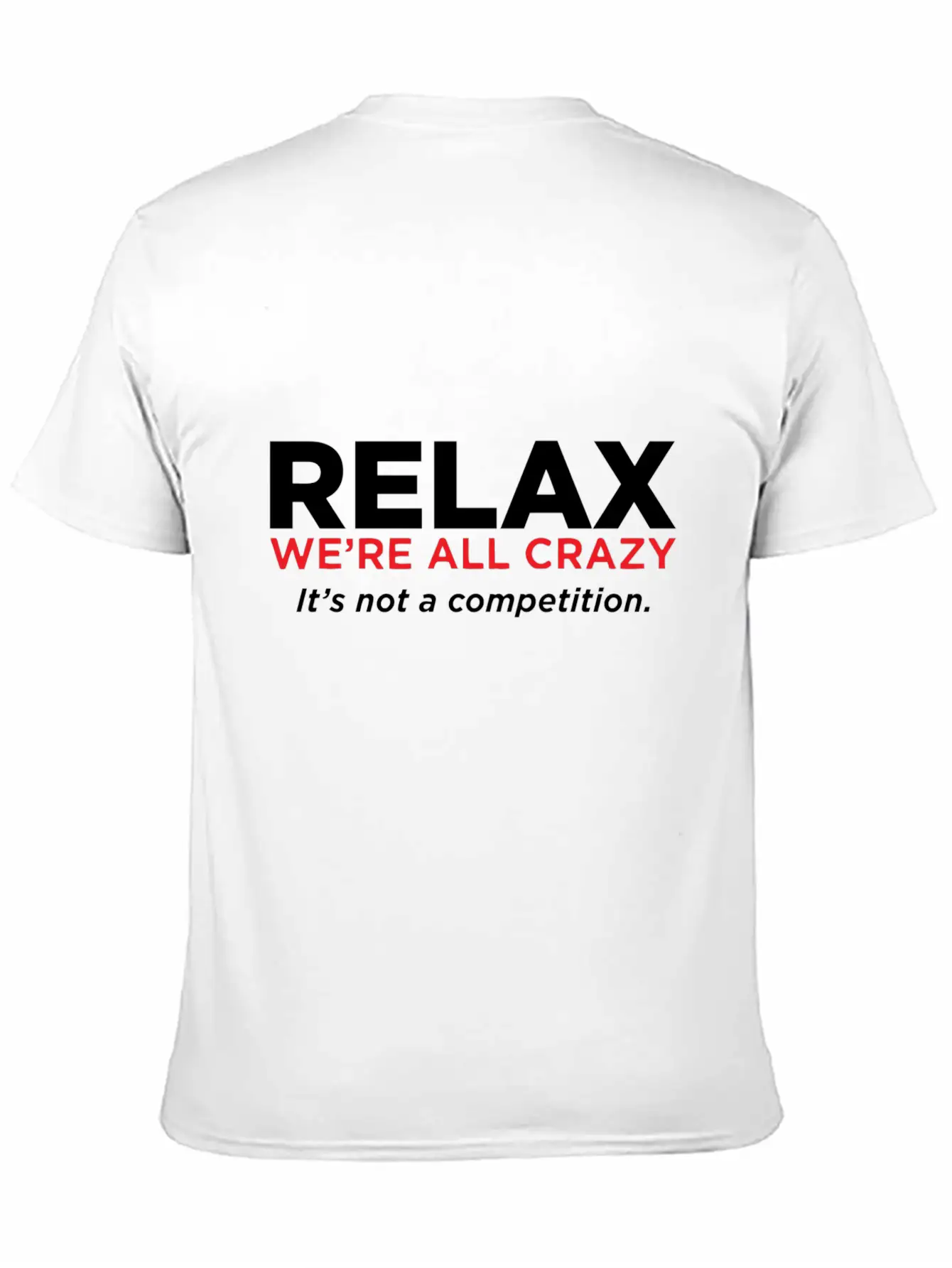 RELAX Modern Fit Casual T-Shirt – Clean And Versatile Design