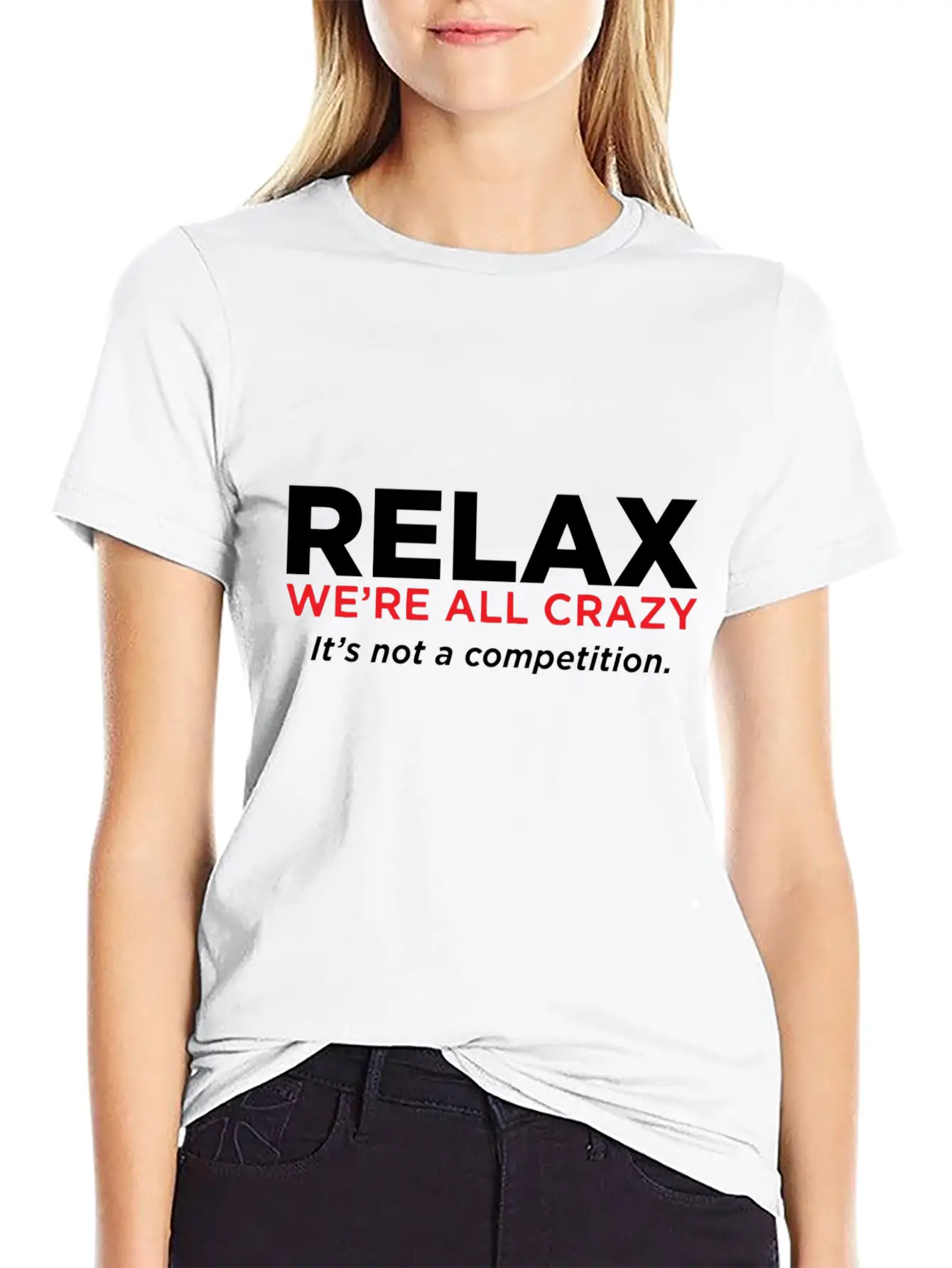 RELAX Modern Fit Casual T-Shirt – Clean And Versatile Design
