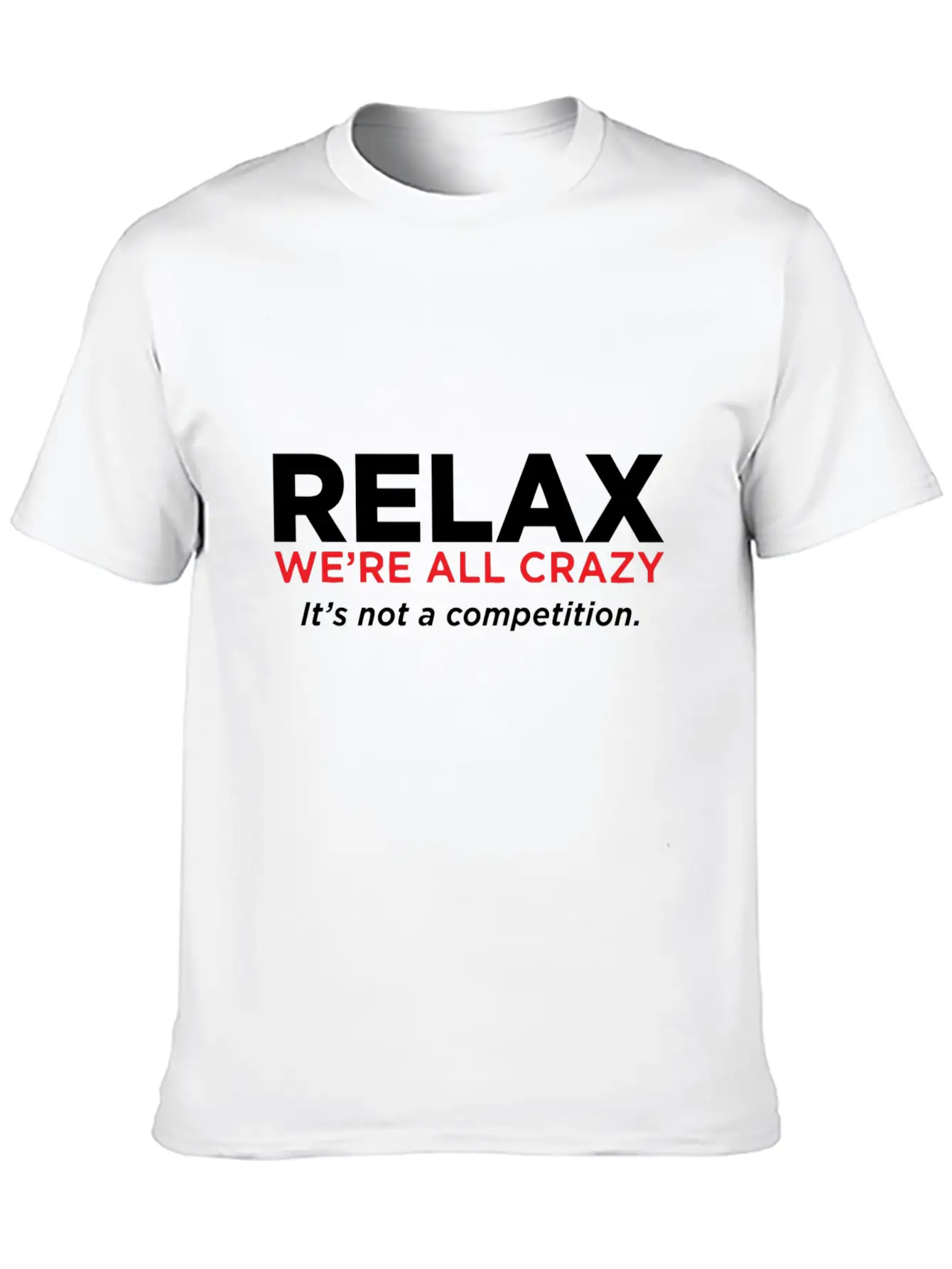 RELAX Modern Fit Casual T-Shirt – Clean And Versatile Design