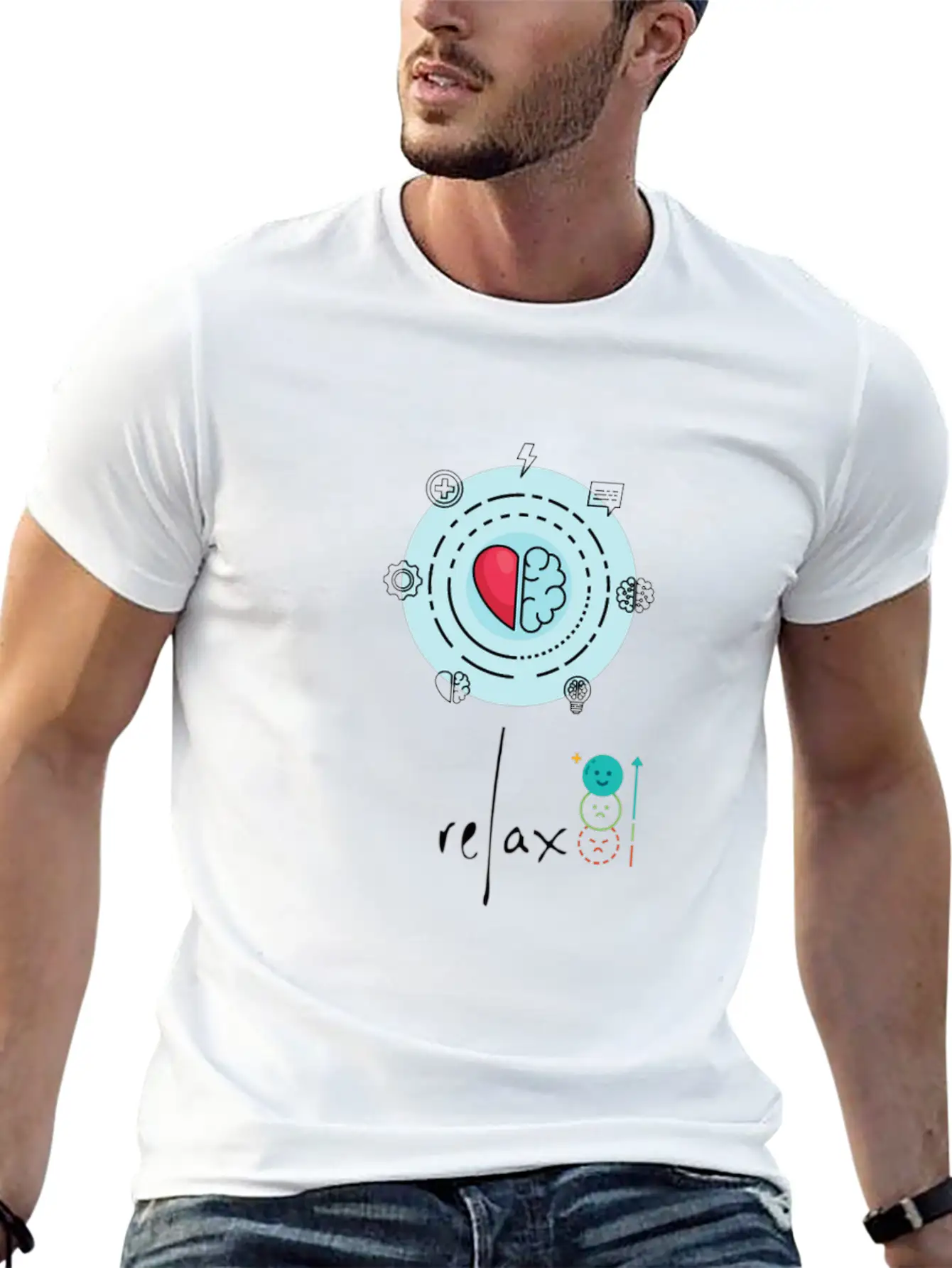 Relax Stylish Everyday T-Shirt – Unisex Basic Cotton Tee