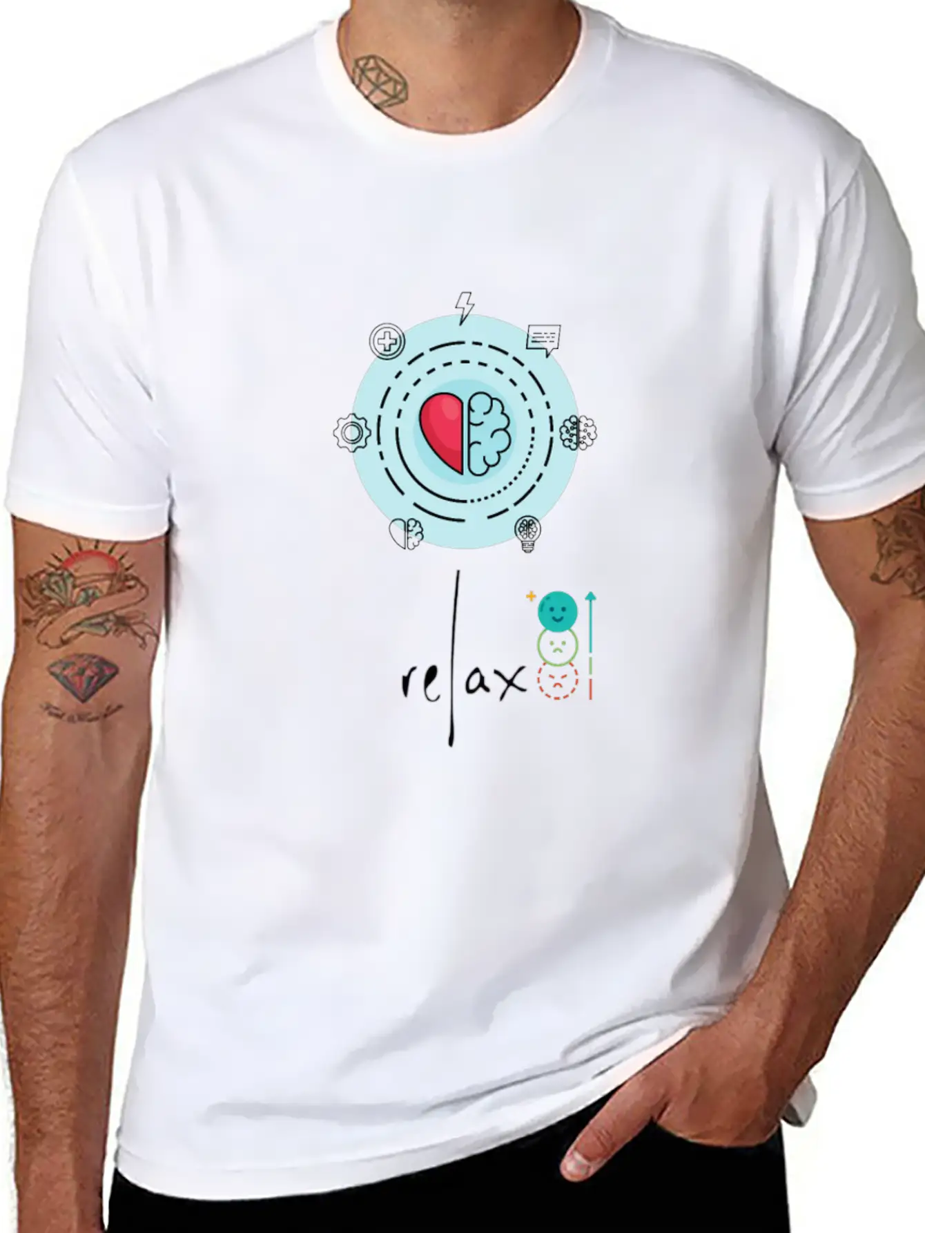 Relax Stylish Everyday T-Shirt – Unisex Basic Cotton Tee