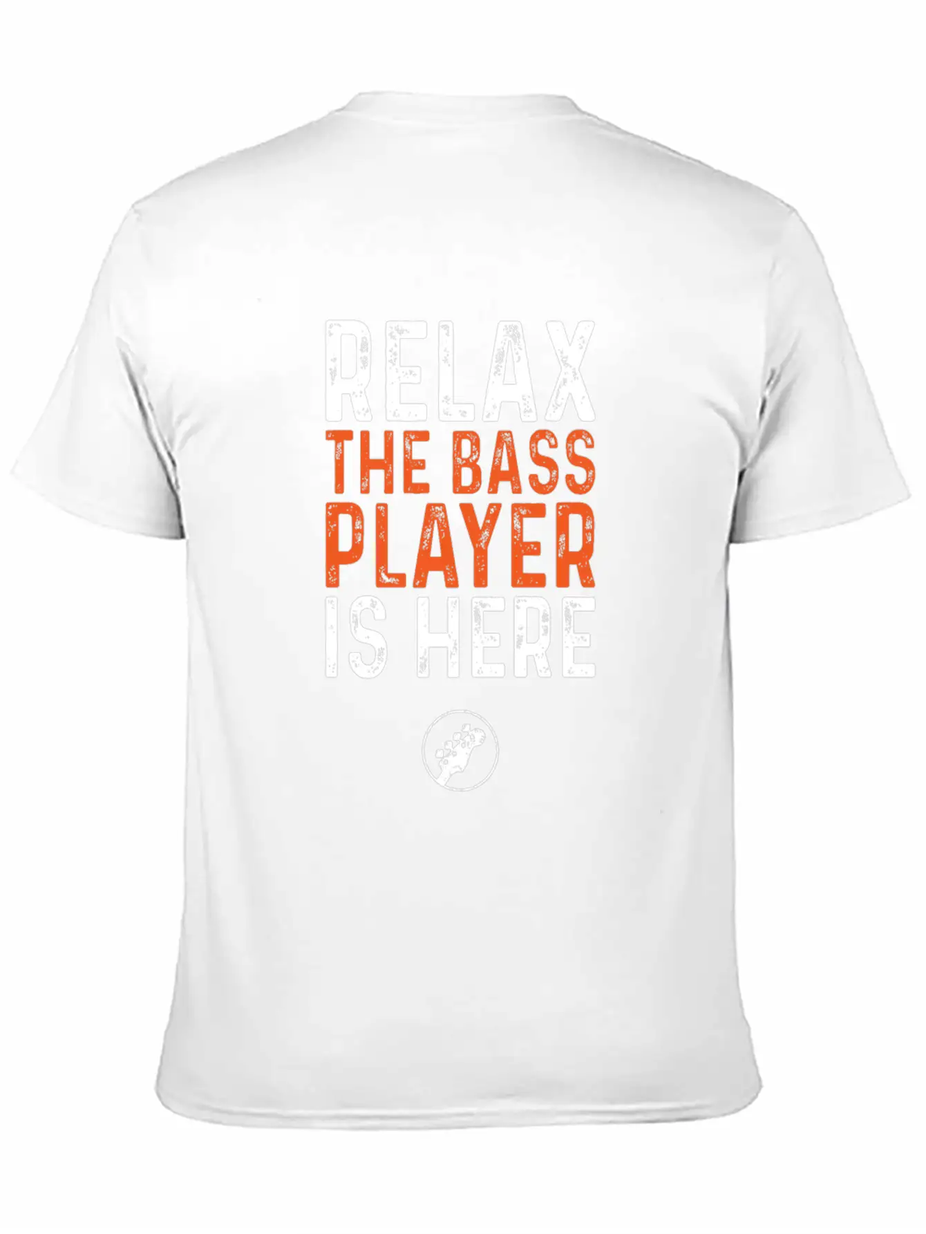Relax The Bass Player Is Here, Bass Guitar Soft Cotton Short Sleeve Tee – Unisex Wardrobe Staple