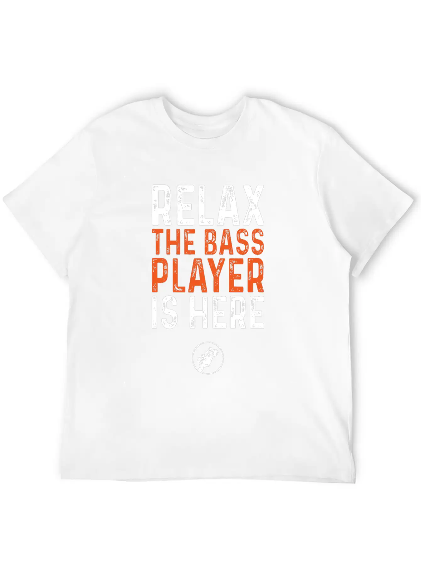 Relax The Bass Player Is Here, Bass Guitar Soft Cotton Short Sleeve Tee – Unisex Wardrobe Staple