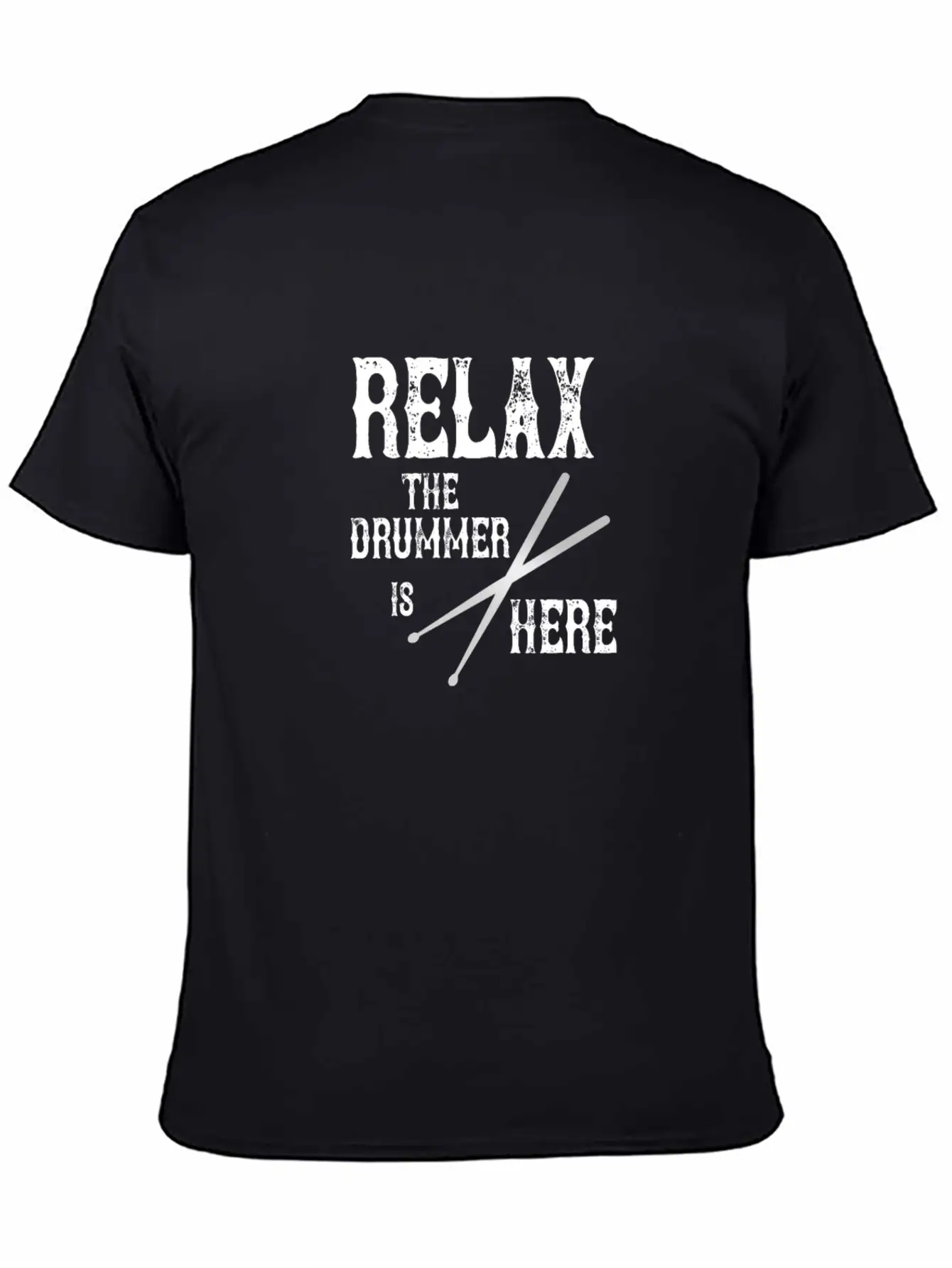 Relax! The Drummer Is Here! Soft Cotton Short Sleeve Tee – Unisex Wardrobe Staple