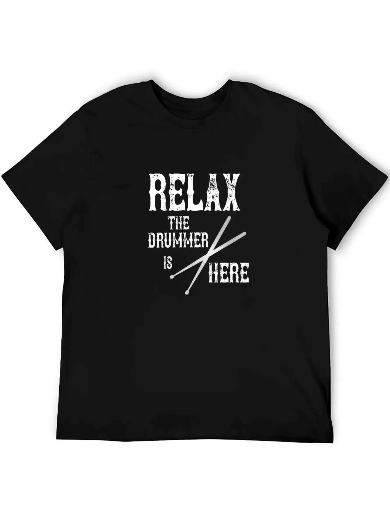 Relax! The Drummer Is Here! Soft Cotton Short Sleeve Tee – Unisex Wardrobe Staple
