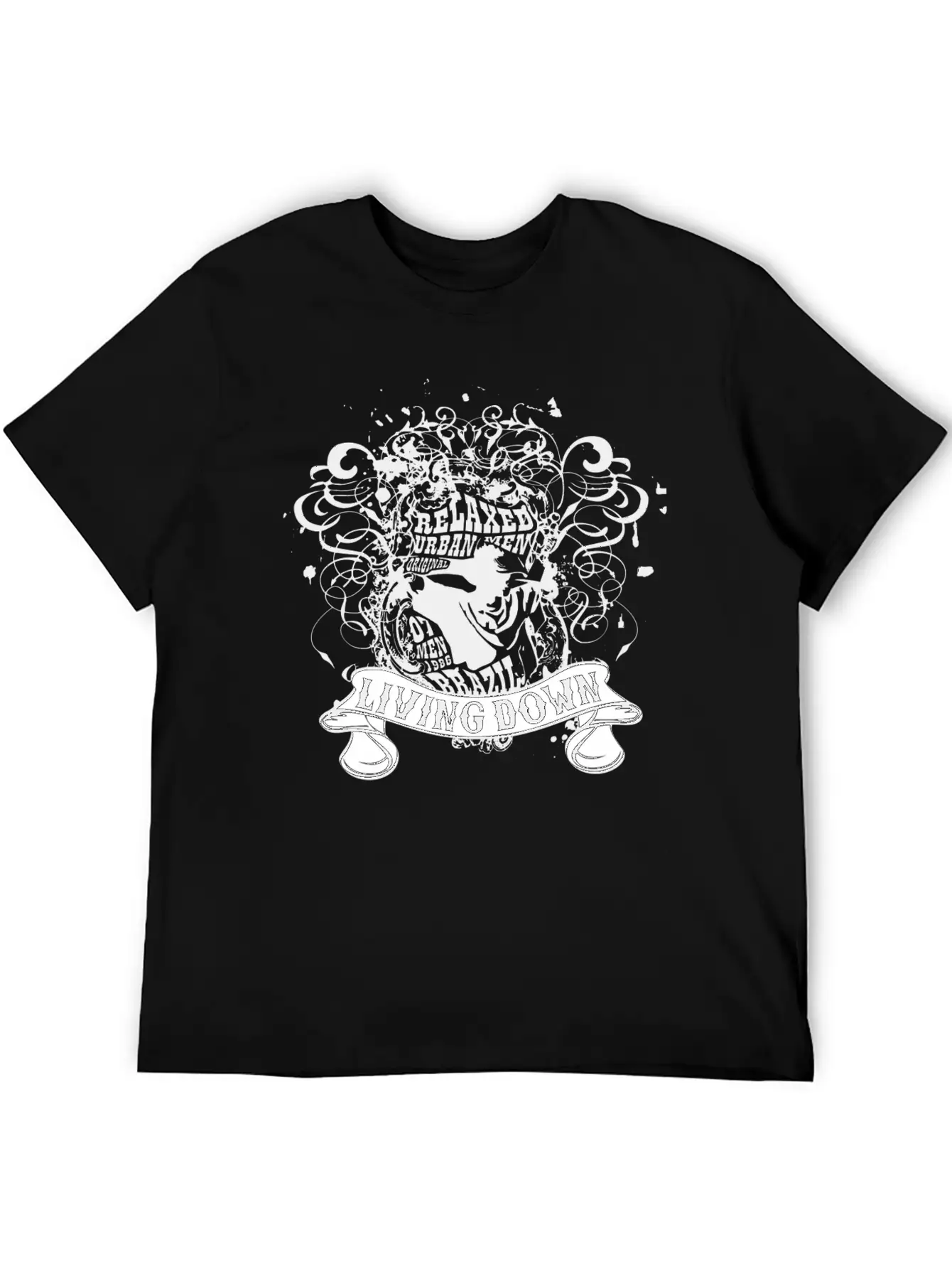 Relaxed Urban Men Classic Fit Graphic Tee For Daily Comfort – Unisex Cotton Shirt