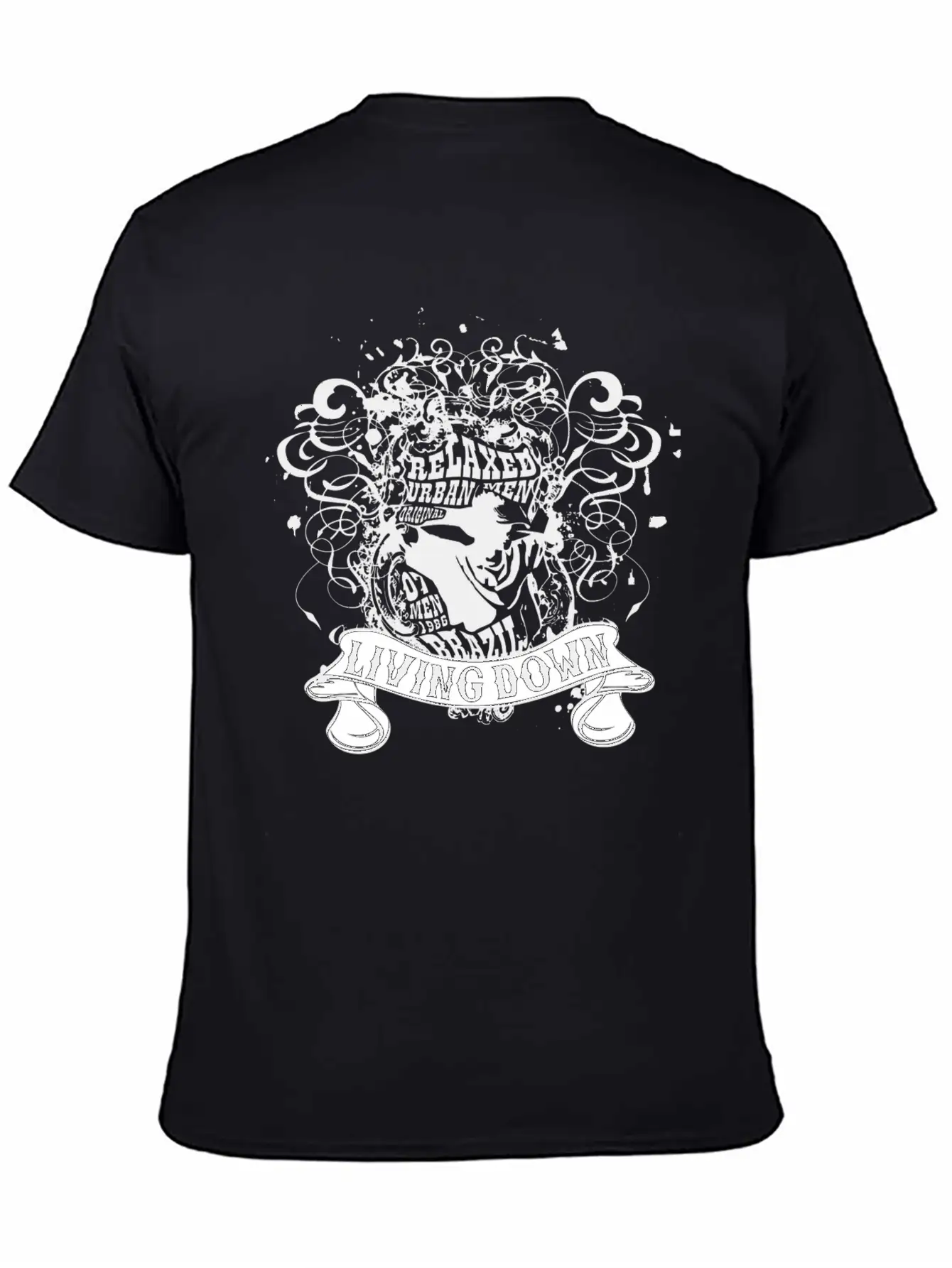 Relaxed Urban Men Classic Fit Graphic Tee For Daily Comfort – Unisex Cotton Shirt