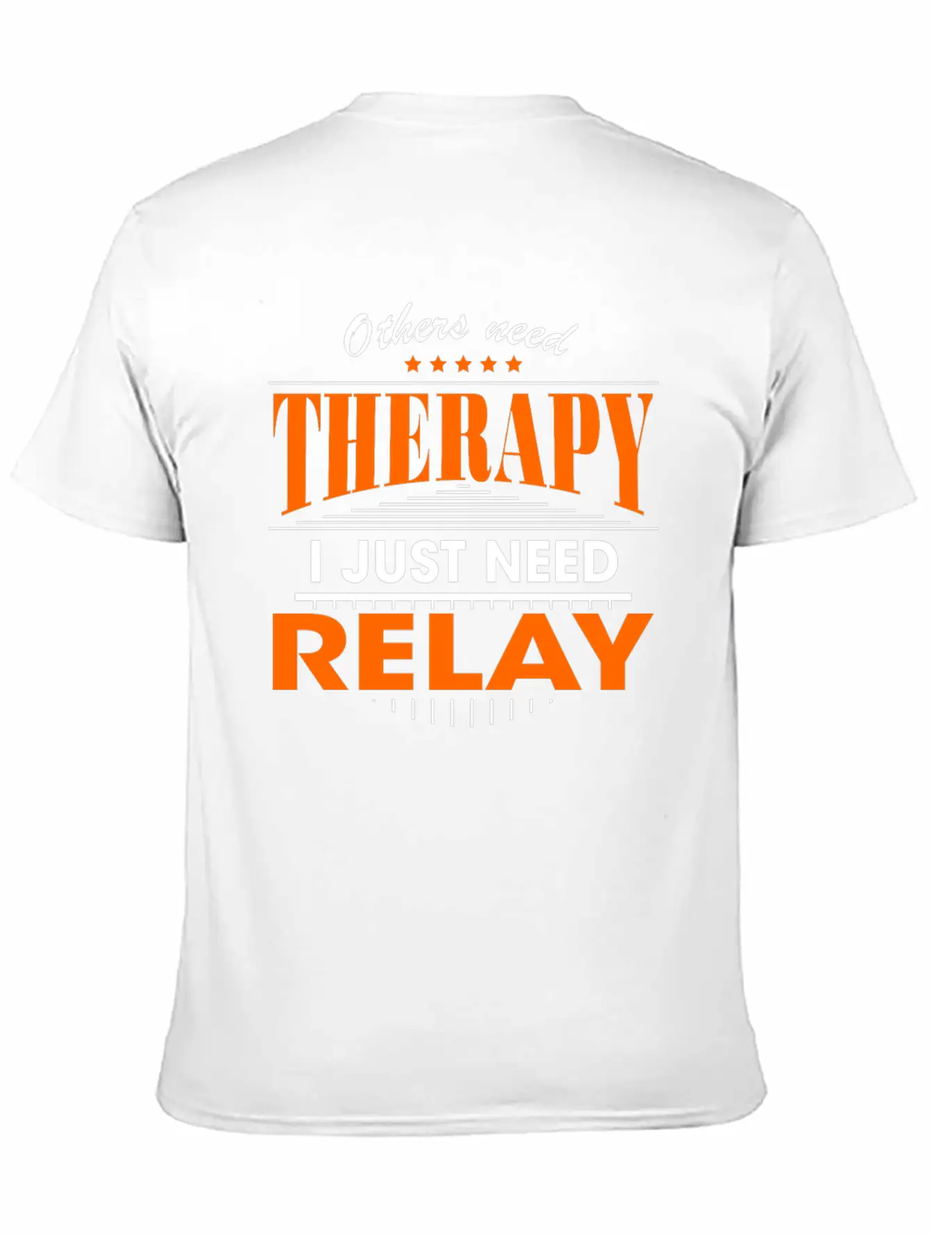 Relay Is My Therapy Lightweight Cotton T-Shirt – Daily Comfort Graphic Shirt