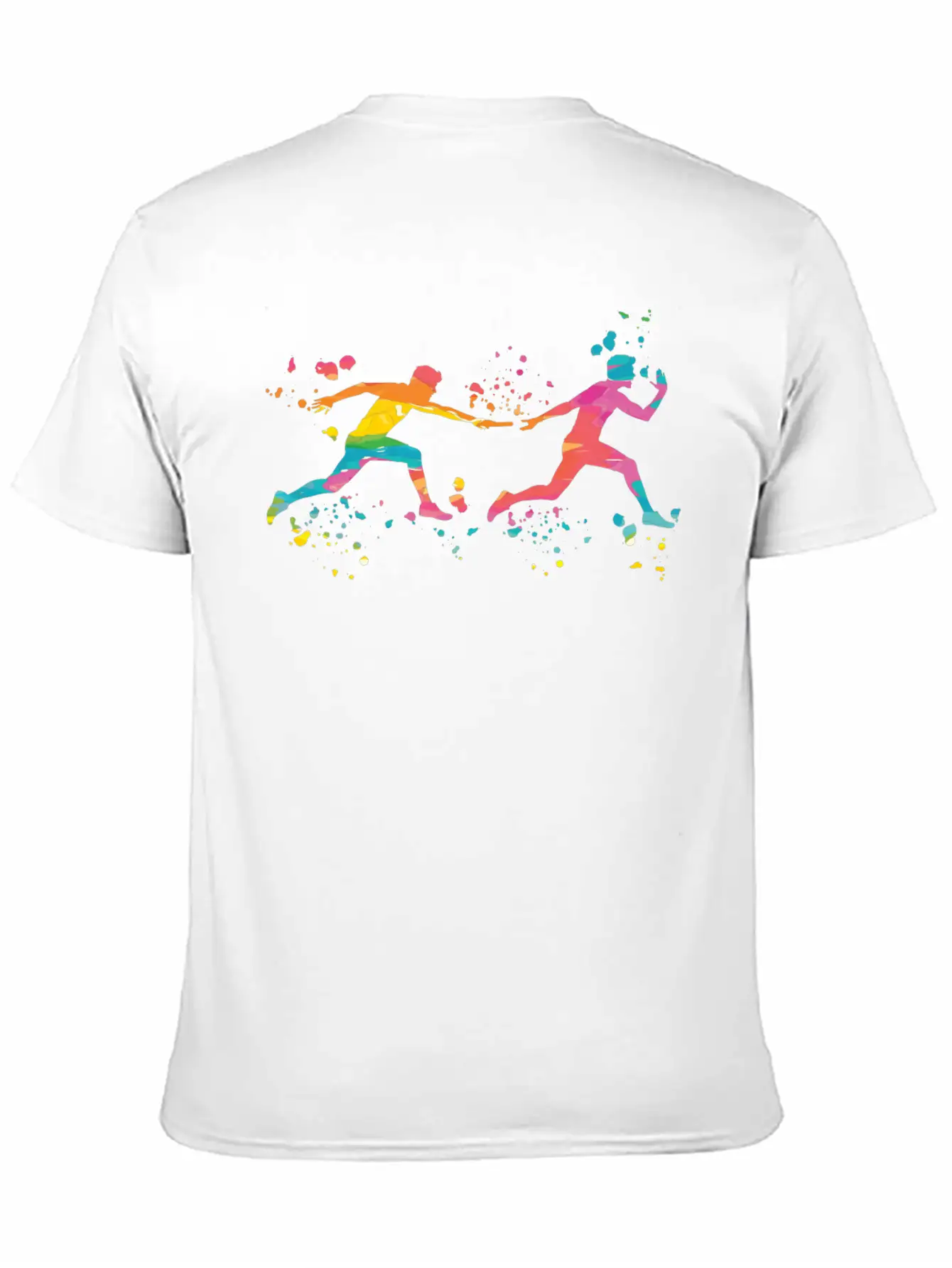 Relay Racer Relay Racing Relay Race Unisex Casual T-Shirt – Clean Design For Daily Comfort