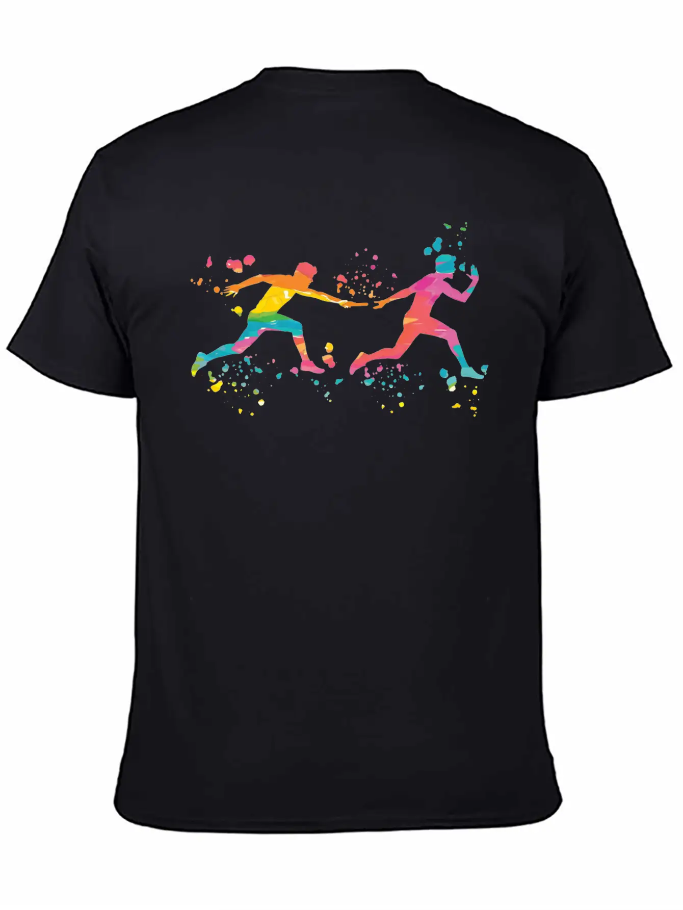 Relay Racer Relay Racing Relay Race Unisex Casual T-Shirt – Clean Design For Daily Comfort