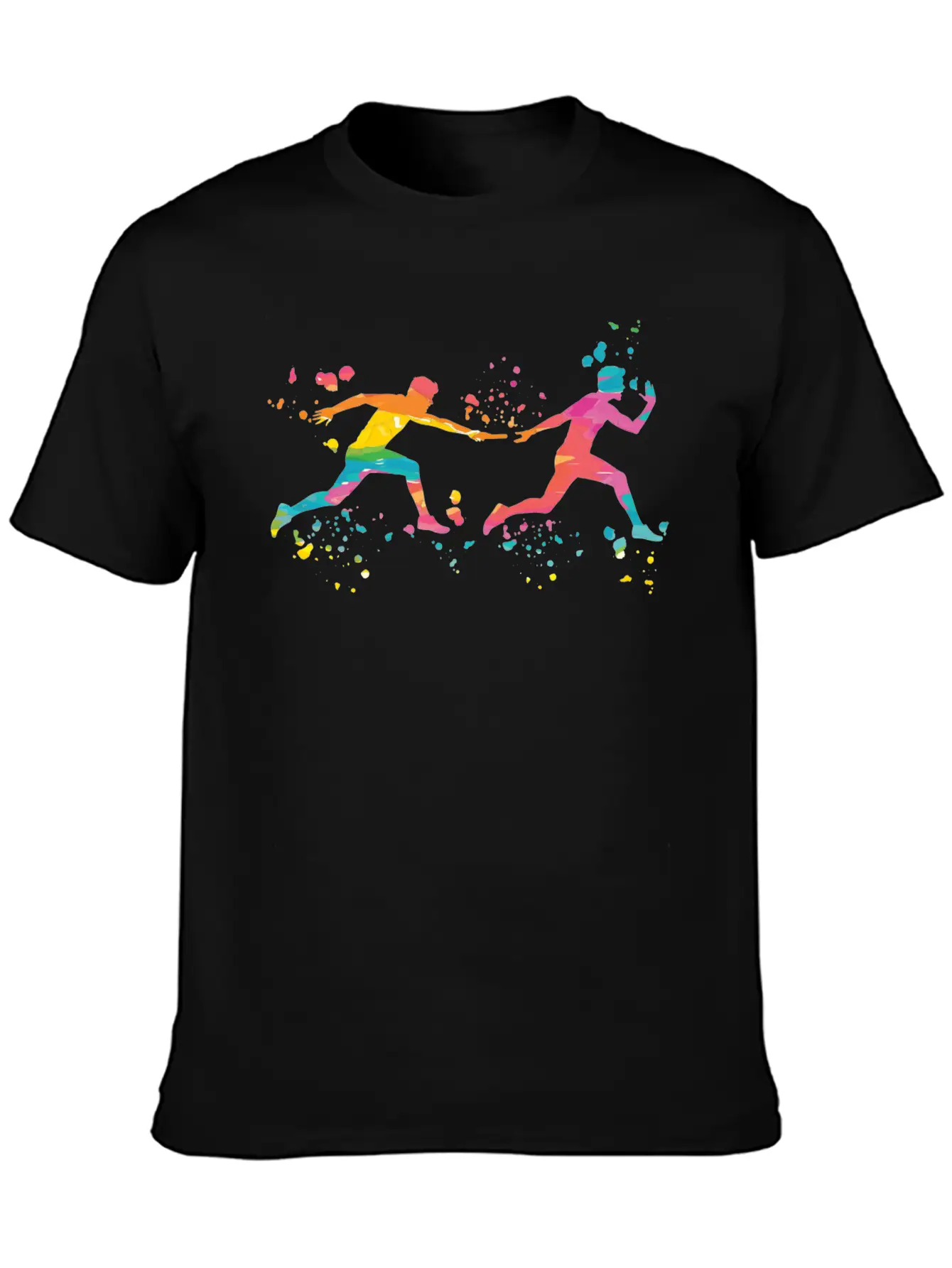 Relay Racer Relay Racing Relay Race Unisex Casual T-Shirt – Clean Design For Daily Comfort