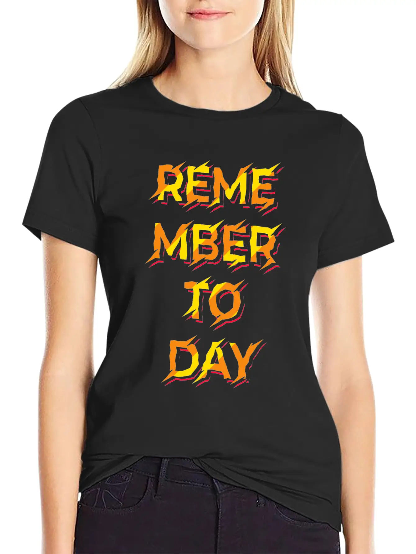 Remember Today Typography Soft Cotton Short Sleeve Tee – Unisex Wardrobe Staple