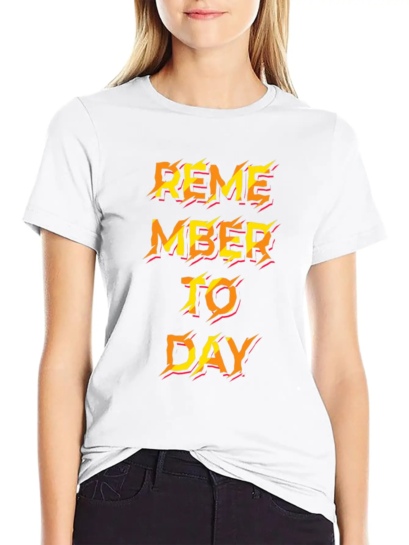 Remember Today Typography Soft Cotton Short Sleeve Tee – Unisex Wardrobe Staple