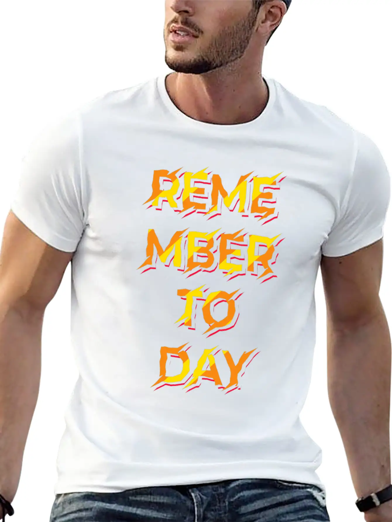 Remember Today Typography Soft Cotton Short Sleeve Tee – Unisex Wardrobe Staple