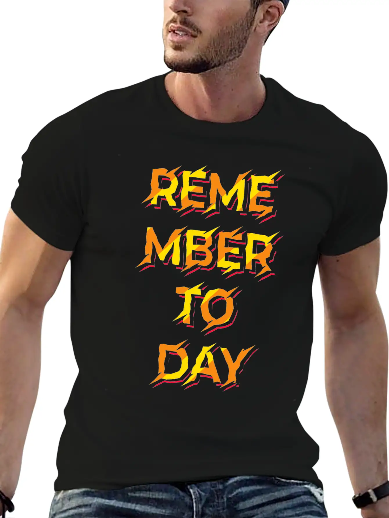 Remember Today Typography Soft Cotton Short Sleeve Tee – Unisex Wardrobe Staple