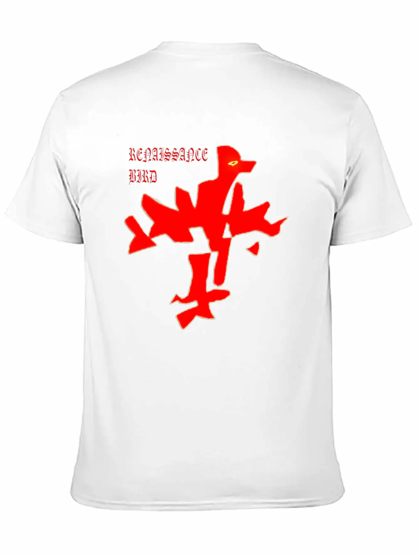 Renaissance Bird Red Logo Soft Cotton Short Sleeve Tee – Unisex Wardrobe Staple