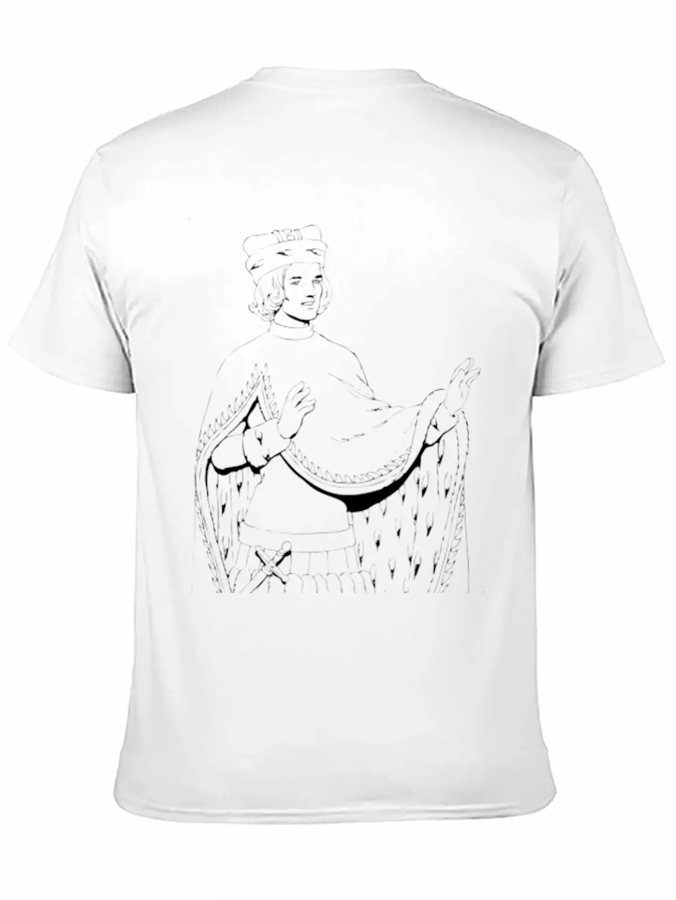 Renaissance Of Traditional Character Basic Graphic T-Shirt – Daily Comfort In Soft Cotton
