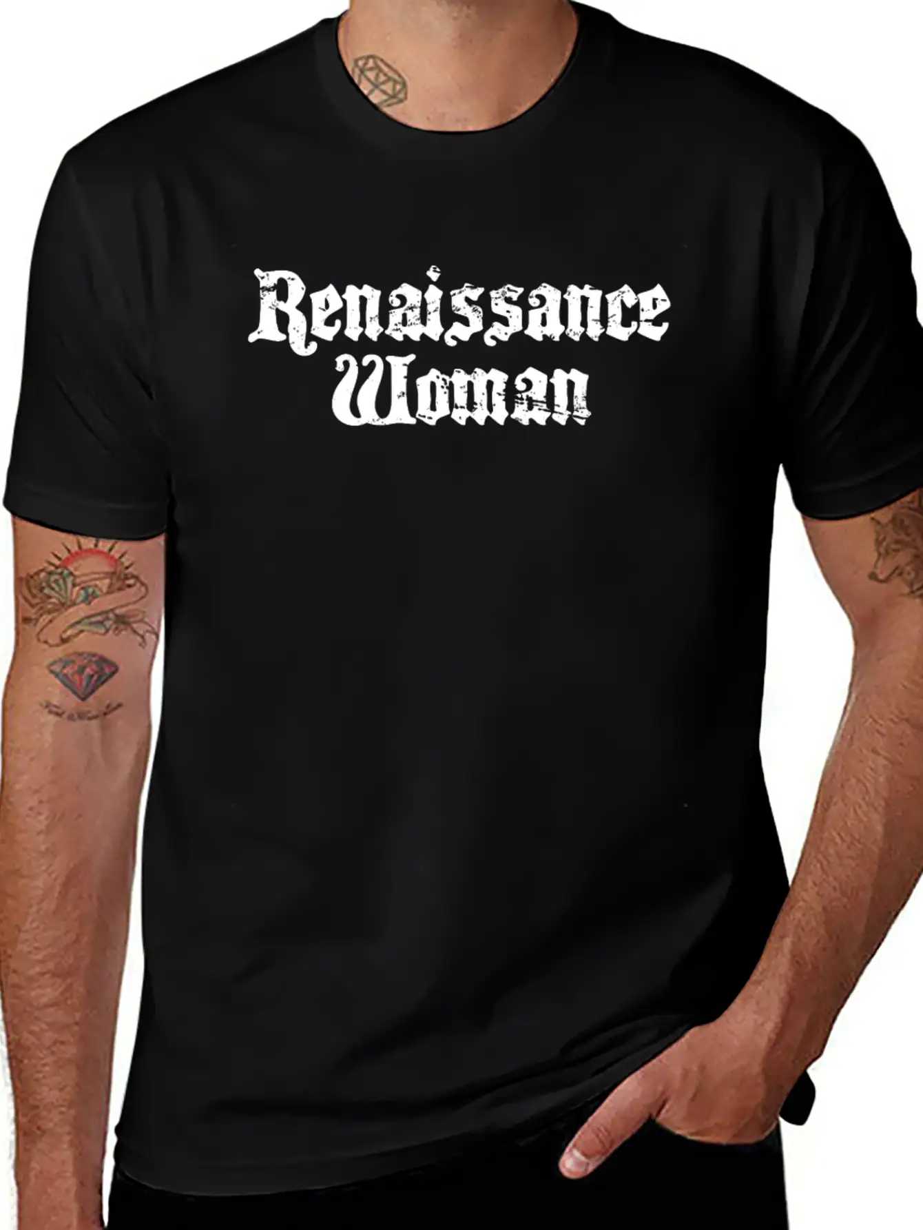 Renaissance Woman Festival Modern Fit Casual T-Shirt – Clean And Versatile Design