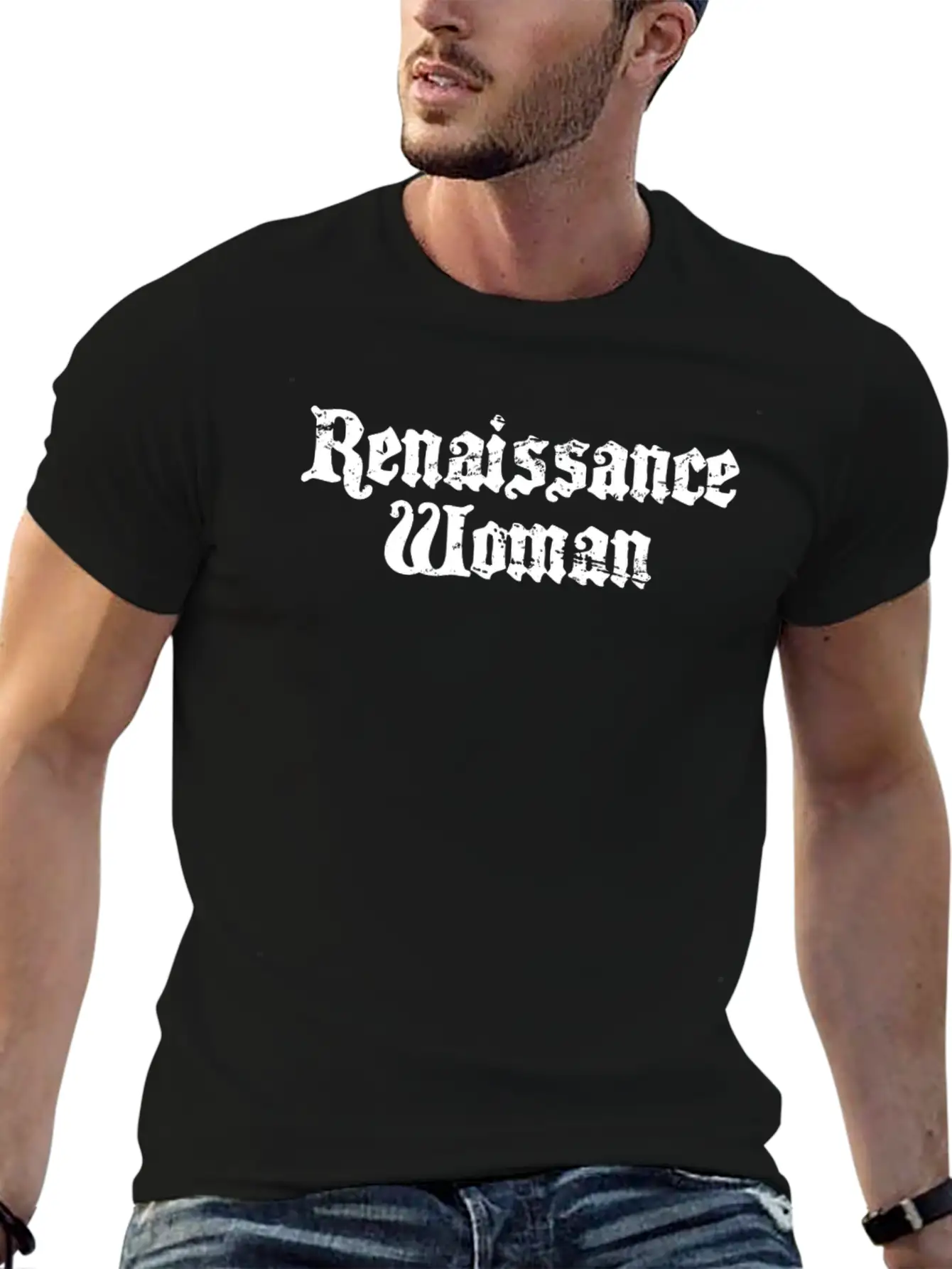 Renaissance Woman Festival Modern Fit Casual T-Shirt – Clean And Versatile Design