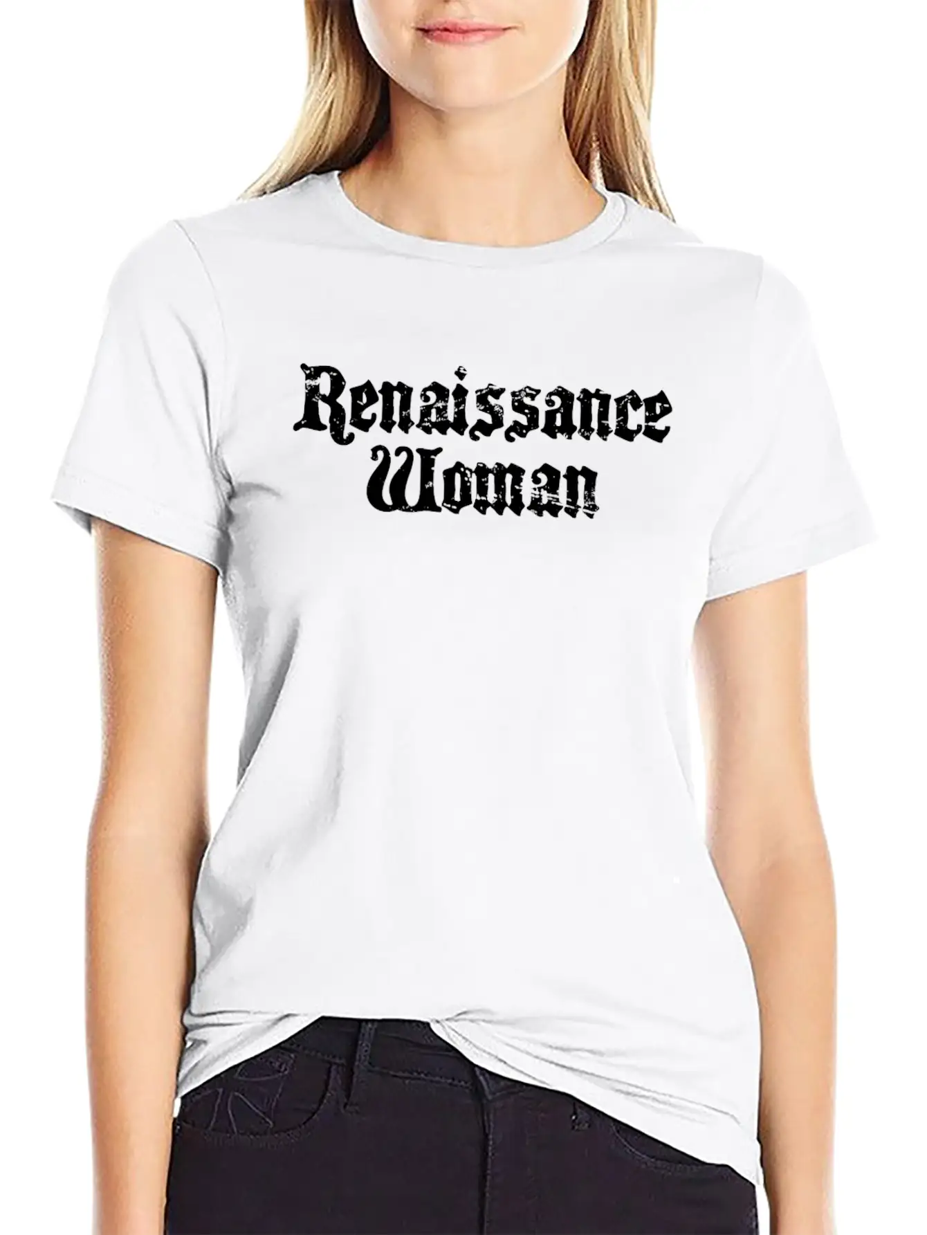 Renaissance Woman Festival Modern Fit Casual T-Shirt – Clean And Versatile Design