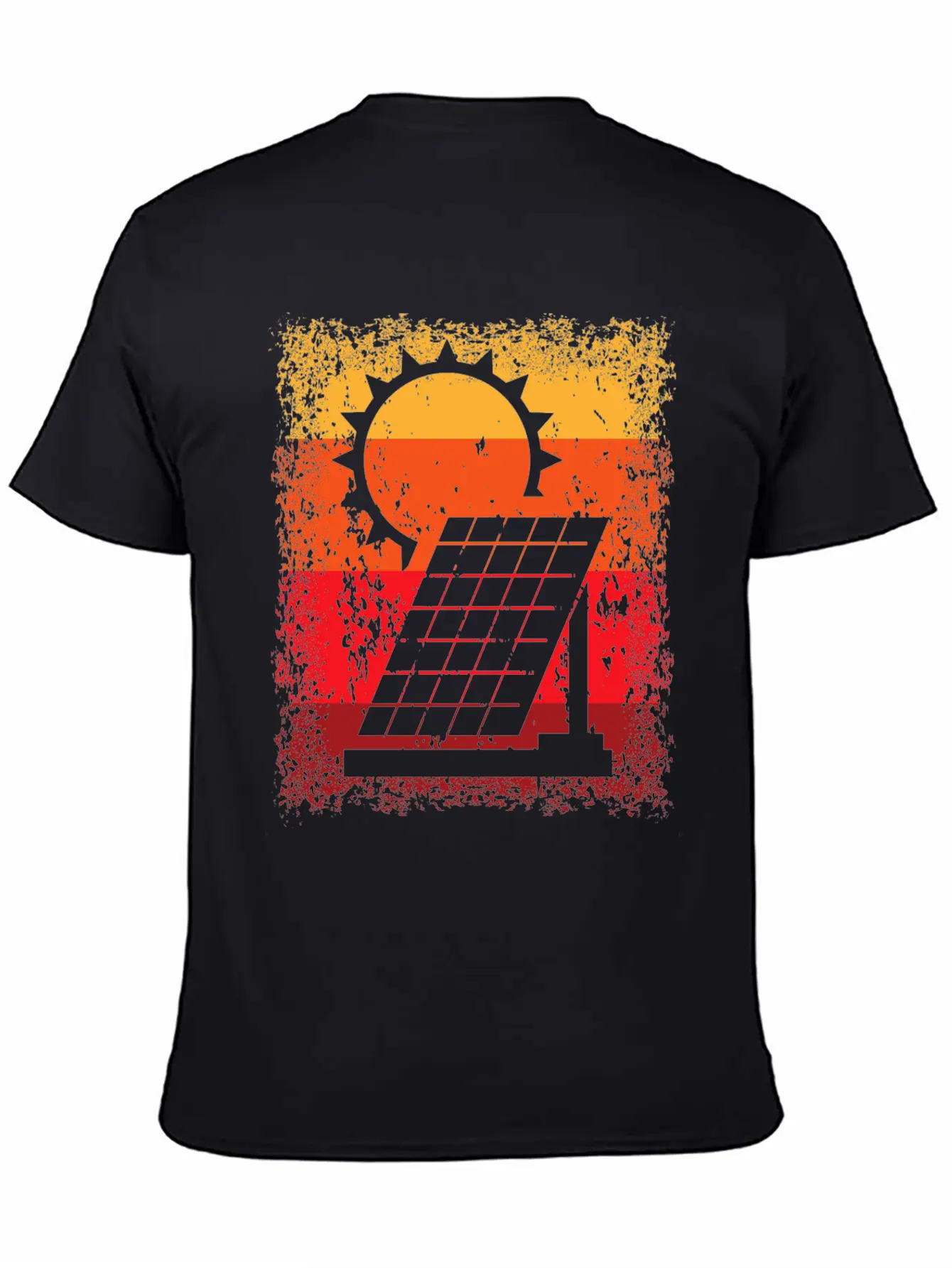 Renewable Energy Solar Power Energy Photovoltaic Relaxed Everyday Tee – Lightweight And Durable Cotton