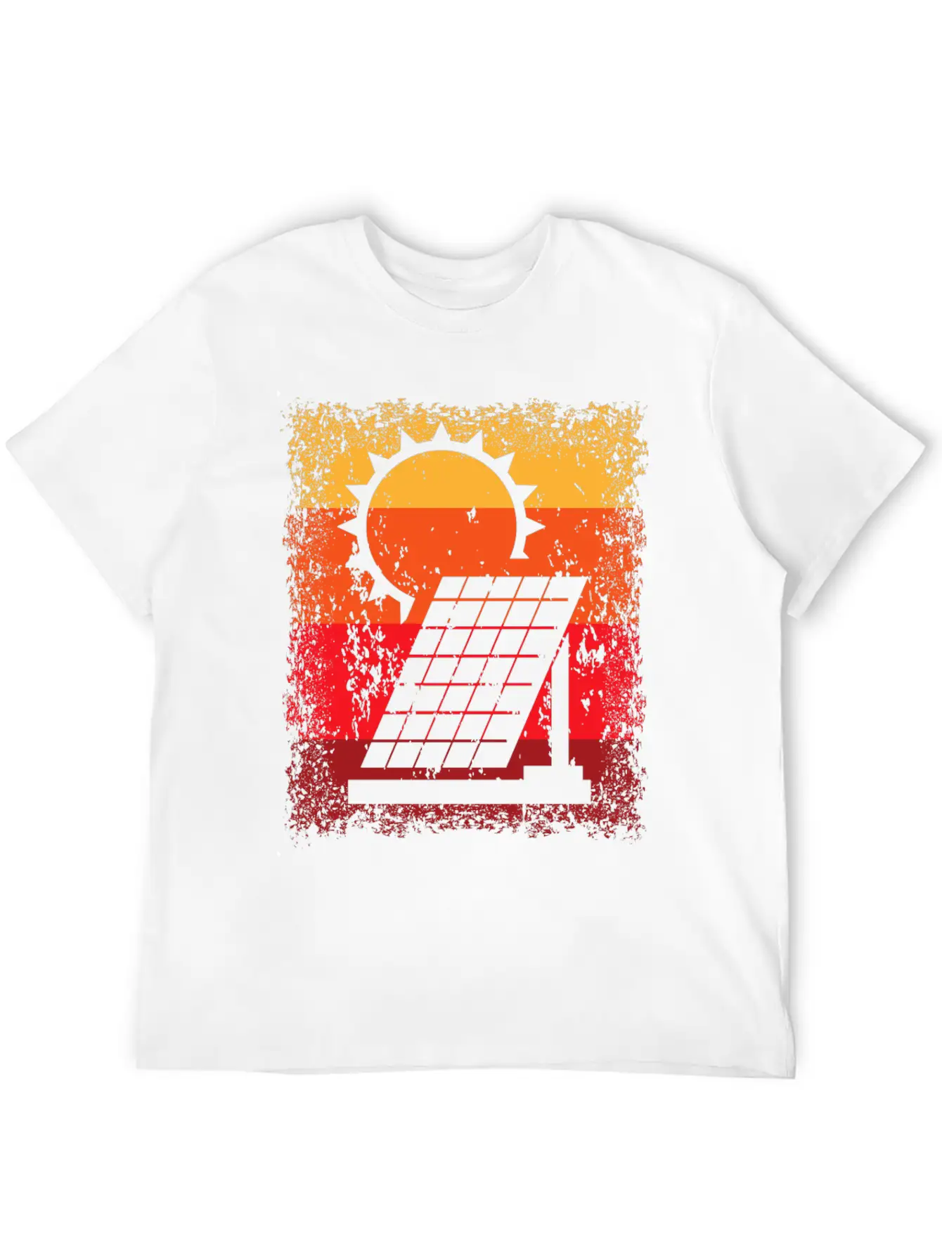 Renewable Energy Solar Power Energy Photovoltaic Relaxed Everyday Tee – Lightweight And Durable Cotton