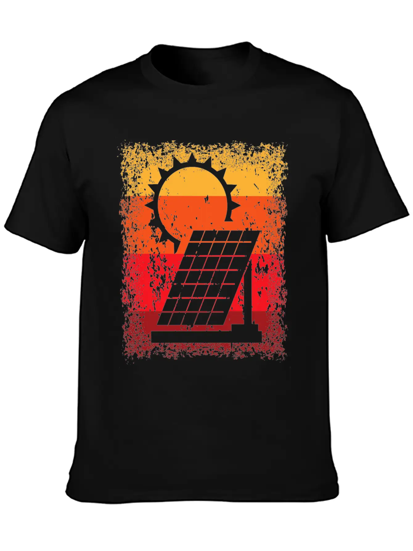Renewable Energy Solar Power Energy Photovoltaic Relaxed Everyday Tee – Lightweight And Durable Cotton