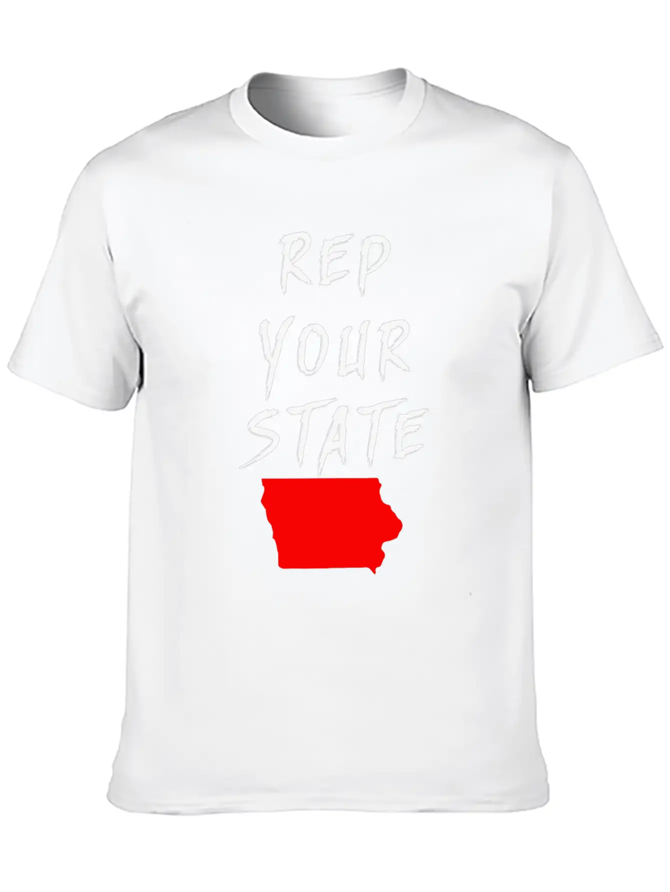 REP YOUR STATE IOWA Essential Cotton Tee For Daily Outfits – Unisex Style