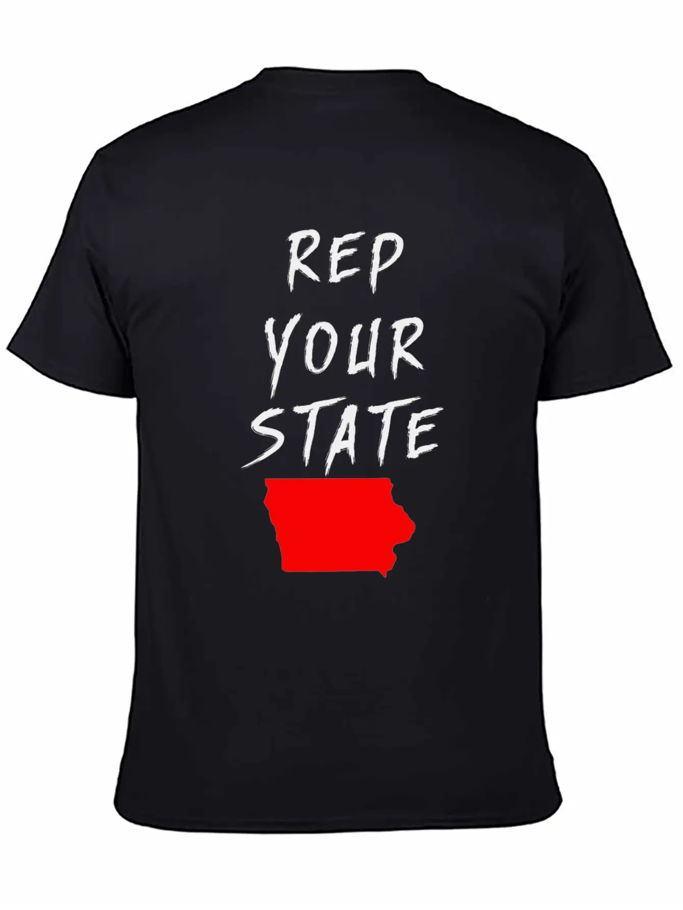 REP YOUR STATE IOWA Essential Cotton Tee For Daily Outfits – Unisex Style