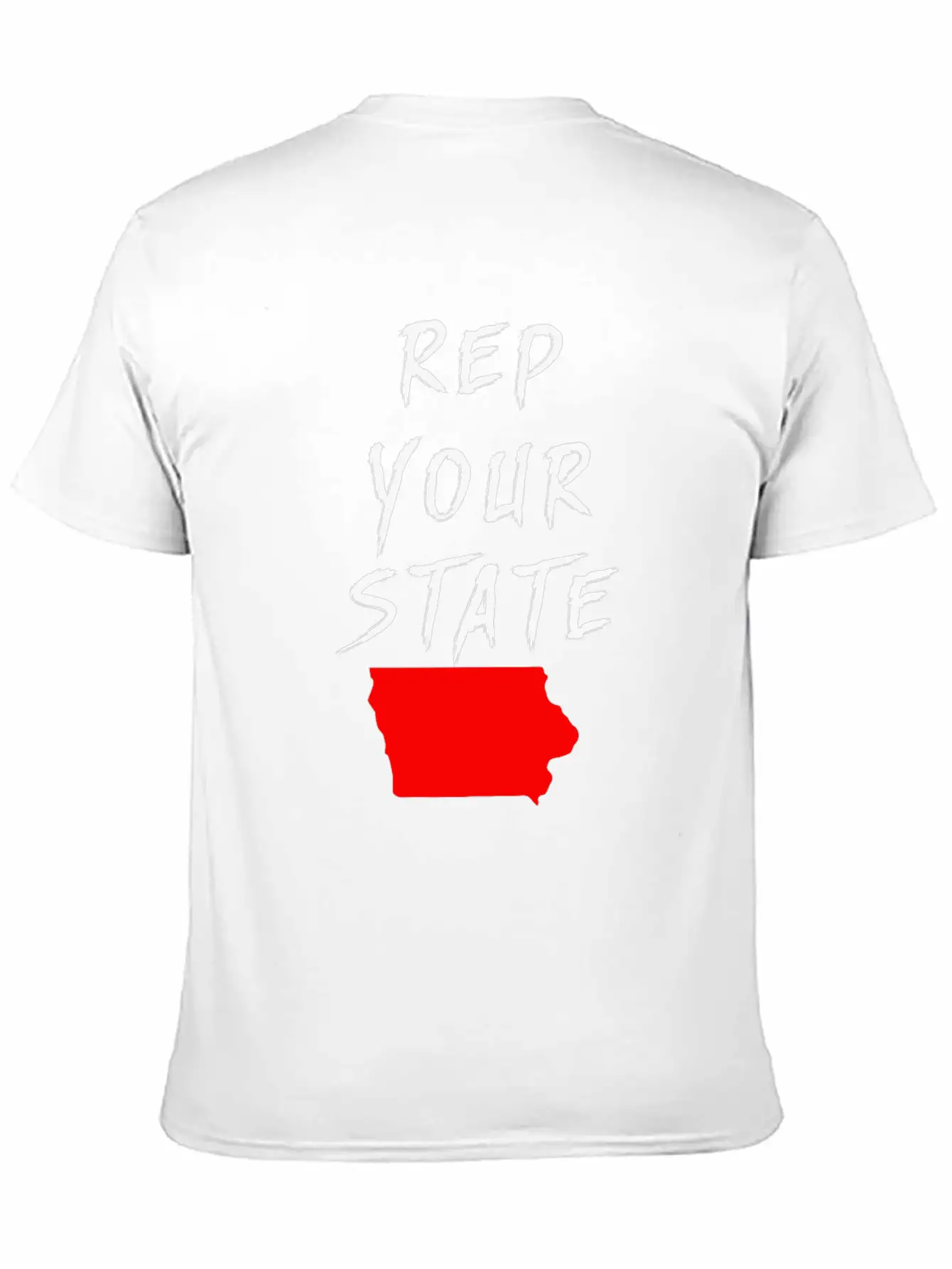 REP YOUR STATE IOWA Essential Cotton Tee For Daily Outfits – Unisex Style
